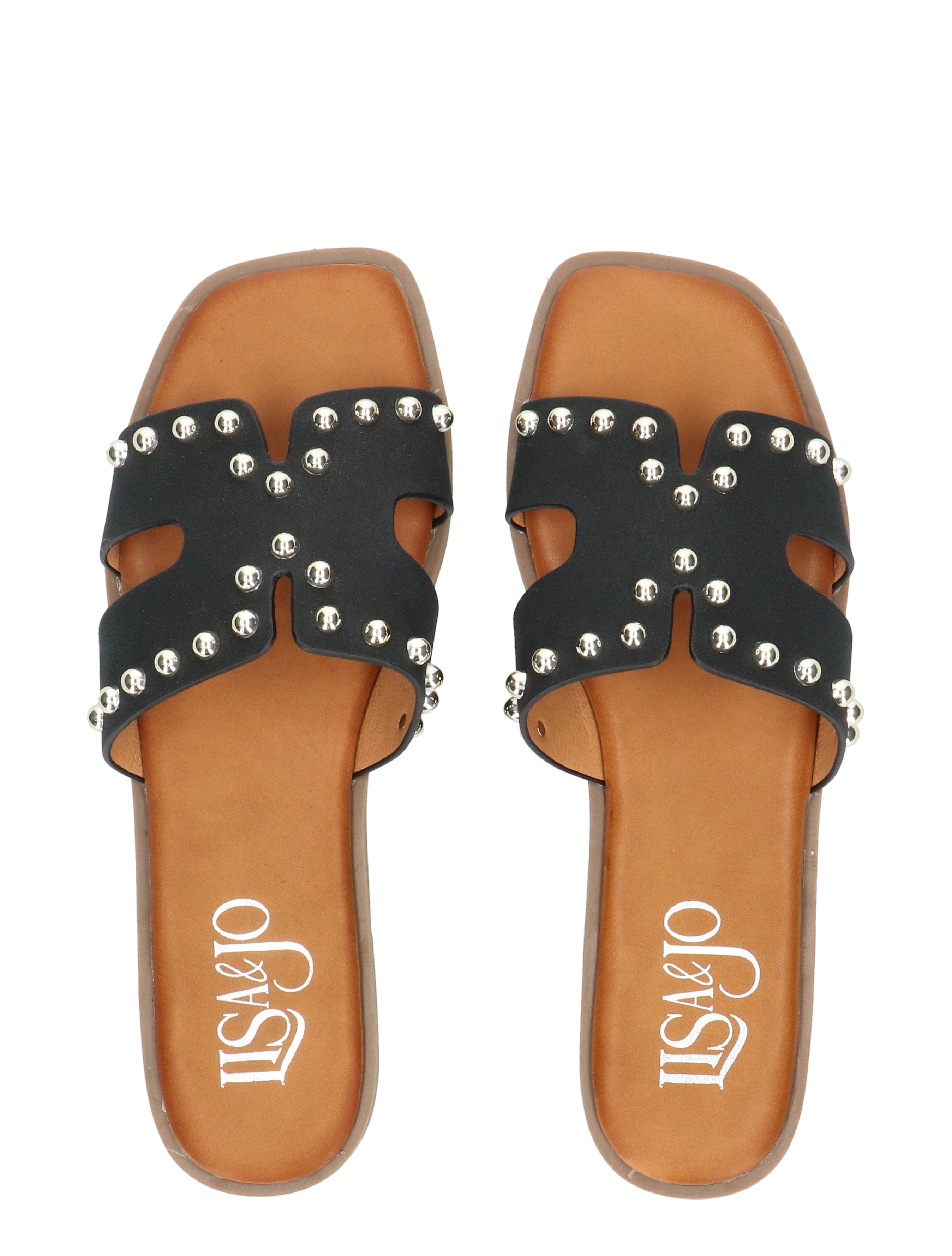 Lisa & Jo - Zakiya Black - Dames - Muiltjes - 50200_11_1