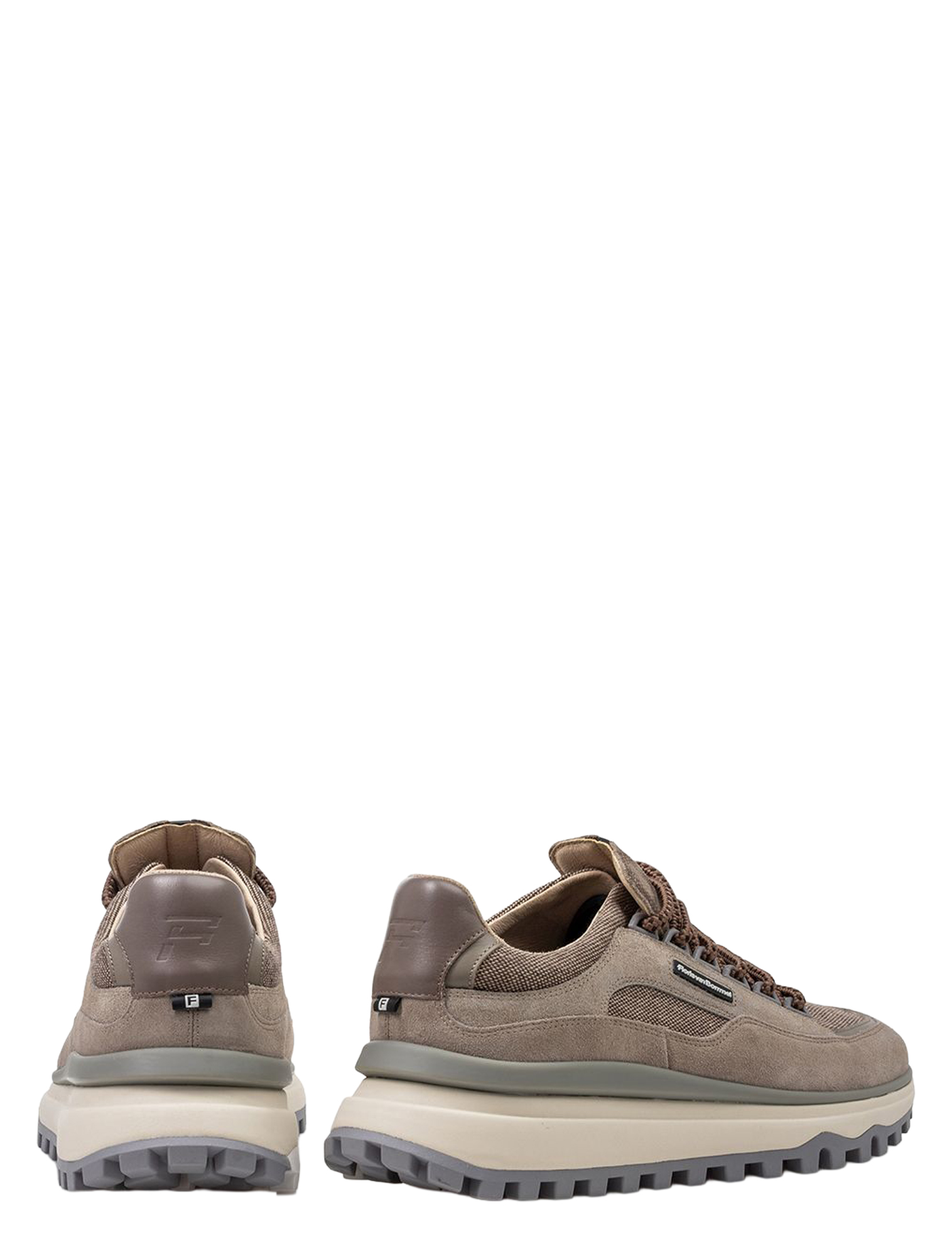 Floris van Bommel - De Gripper 10248 03.09 Brown G+Wijdte - Heren - Lage Sneakers - Sneakers - 51443_22_4