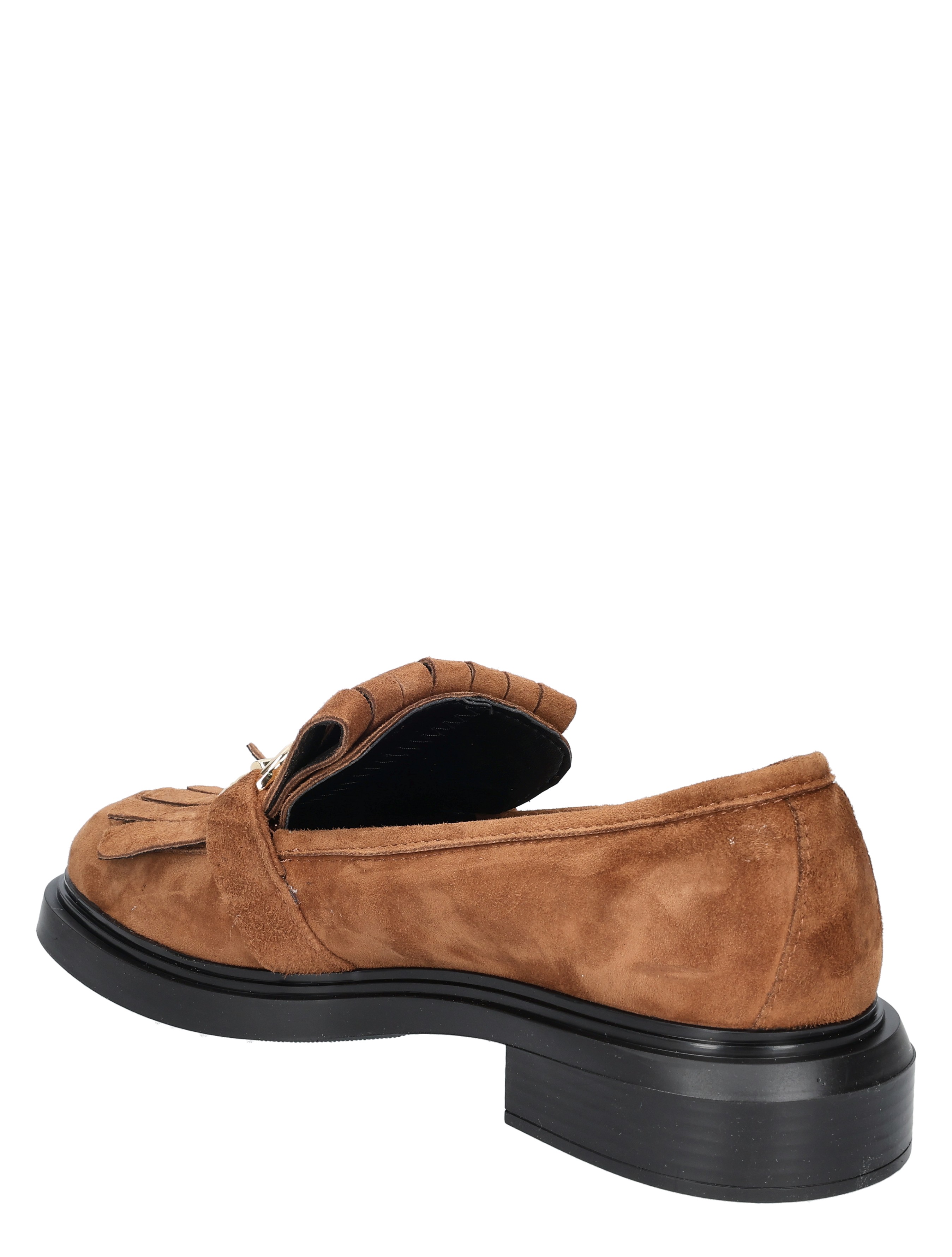 suede, bruin, loafers, slip-on, mock-tobacco