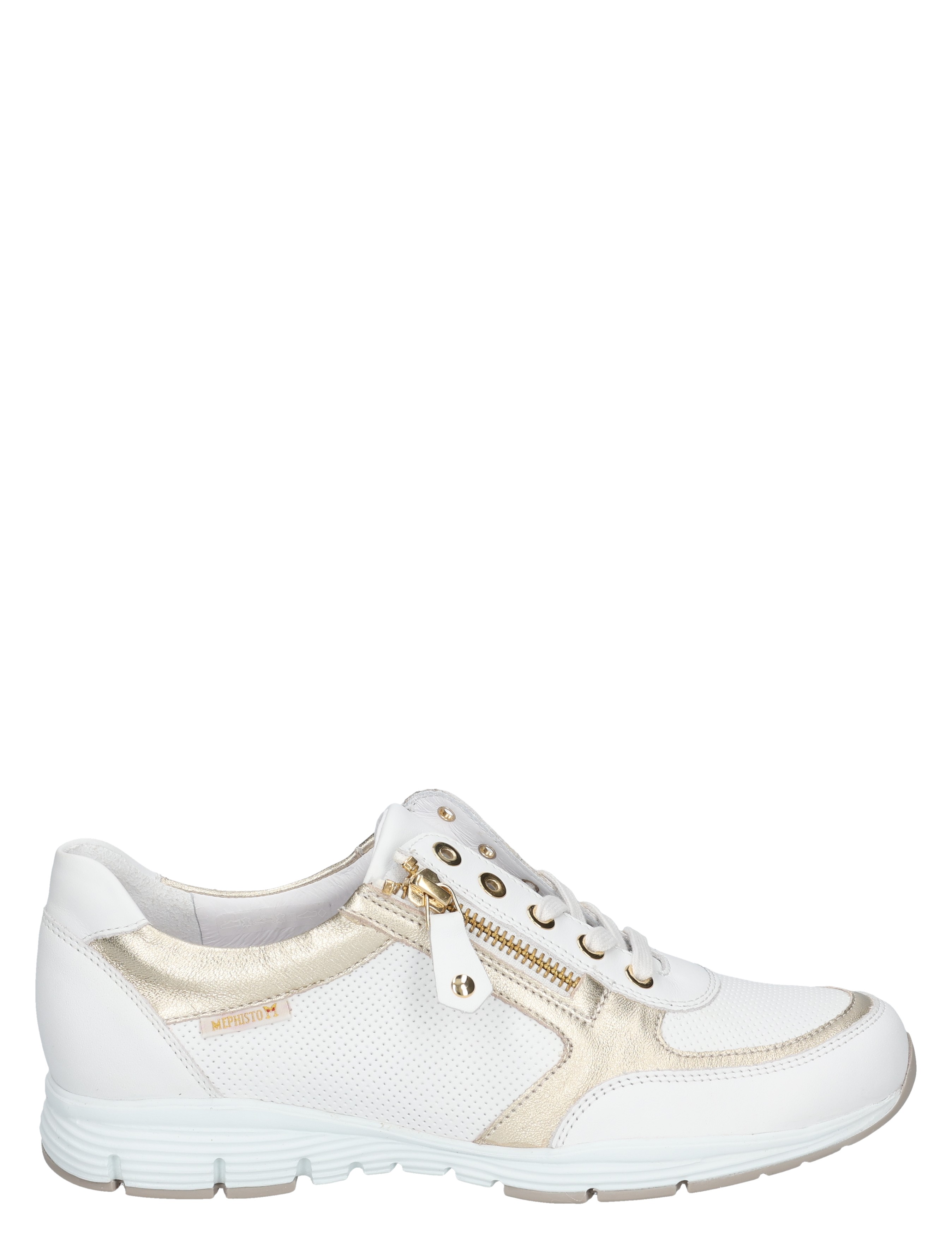 Mephisto - Ylona 1230 White - Dames - Veterschoenen - Casual Veterschoenen - 51010_88_1