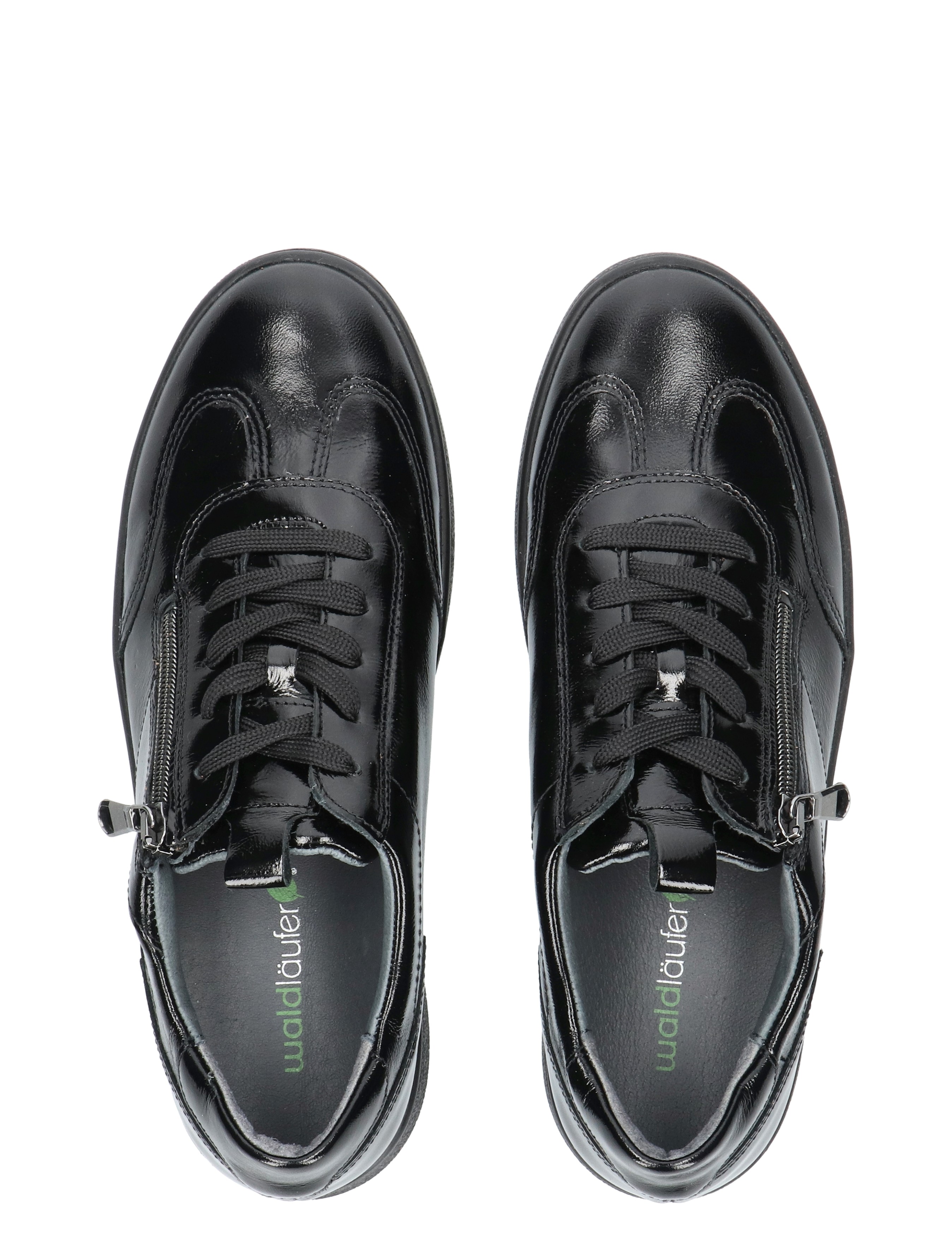black, dress shoes, laced, zipper, low-heel