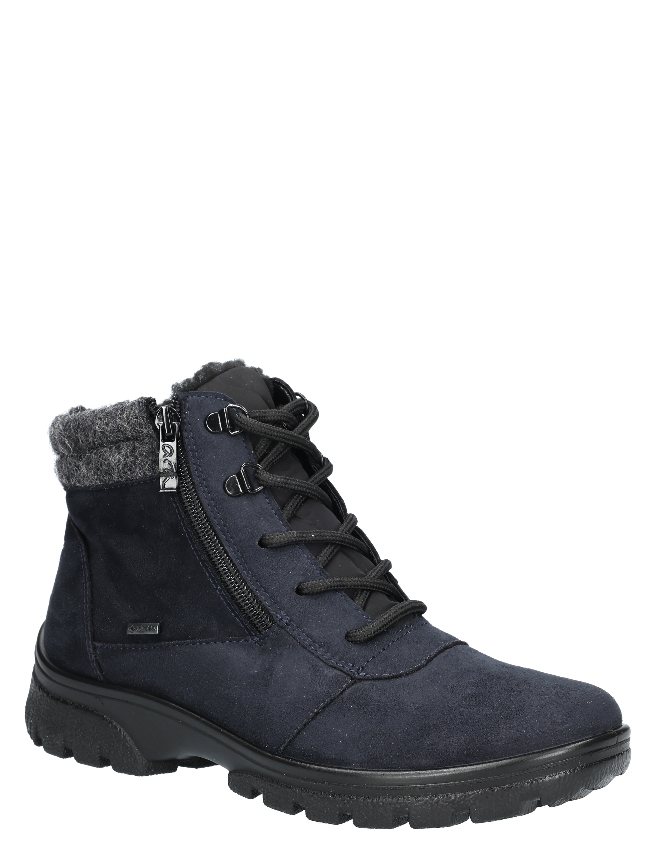 Ara - 12-49309-02 02 BLAU,GRAU/SCHWARZ - Dames - Boots - Enkellaarsjes - 48832_33_3
