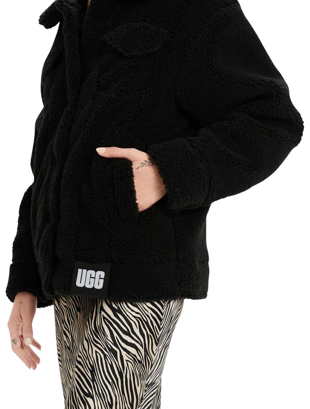 UGG - Frankie Sherpa Tucker Jacket Black - Dames - Jassen en Jacks - 35914_11_5