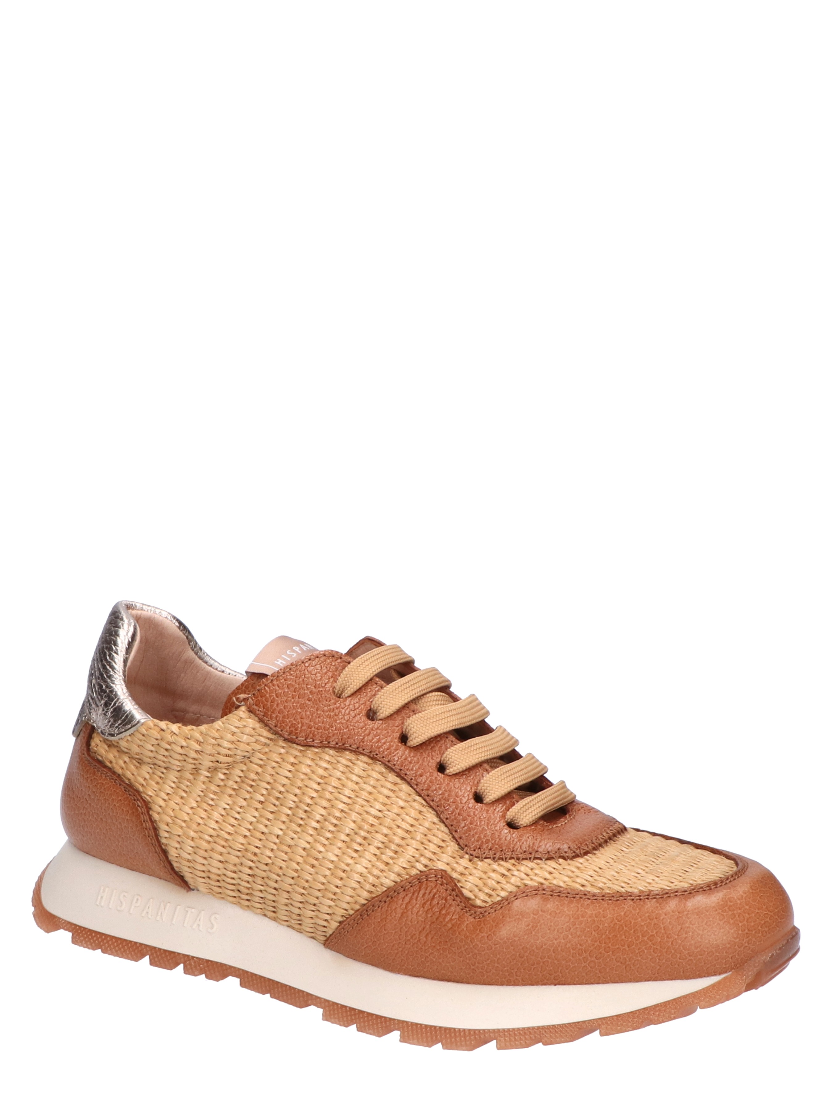 Hispanitas - RHV254045 Rafia Natural Brown - Sneakers - Dames - Lage Sneakers - 47392_72_3