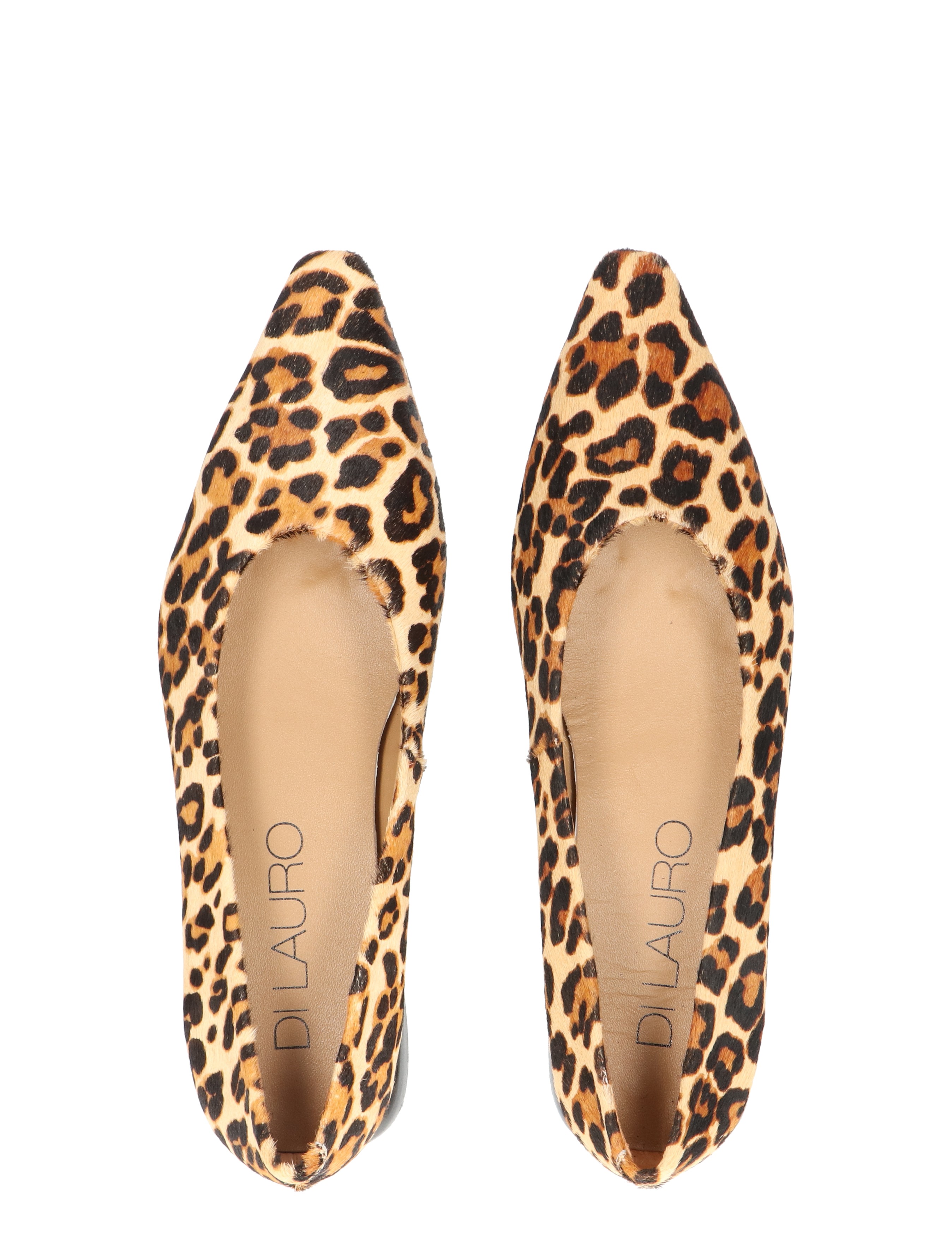 Di Lauro - Celia Brown Ponyhair Leopard - Dames - Ballerinas - 49494_21_7