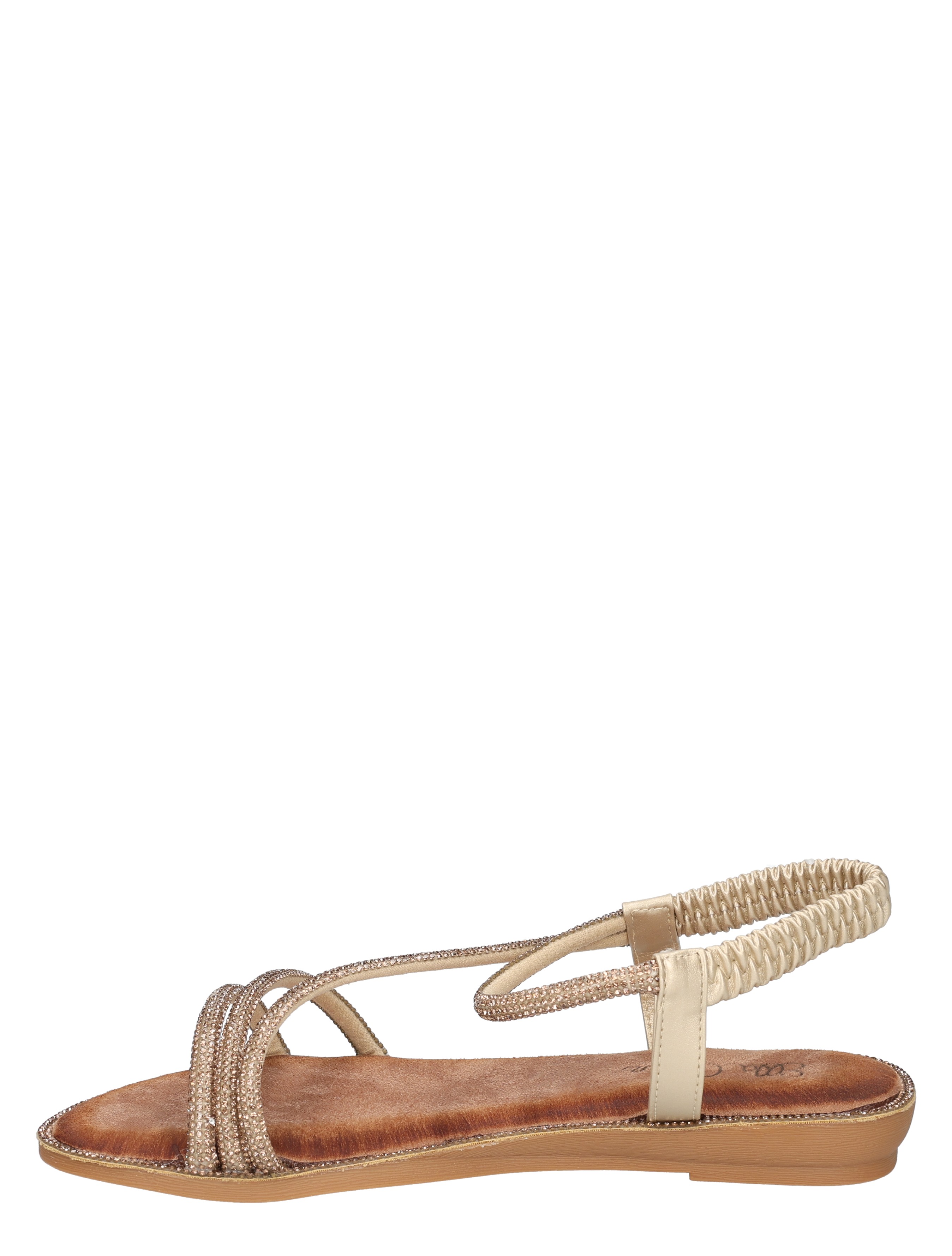 Ella Cruz - Zofie 2615287 Gold/Gold - Dames - Sandalen - 50261_53_2