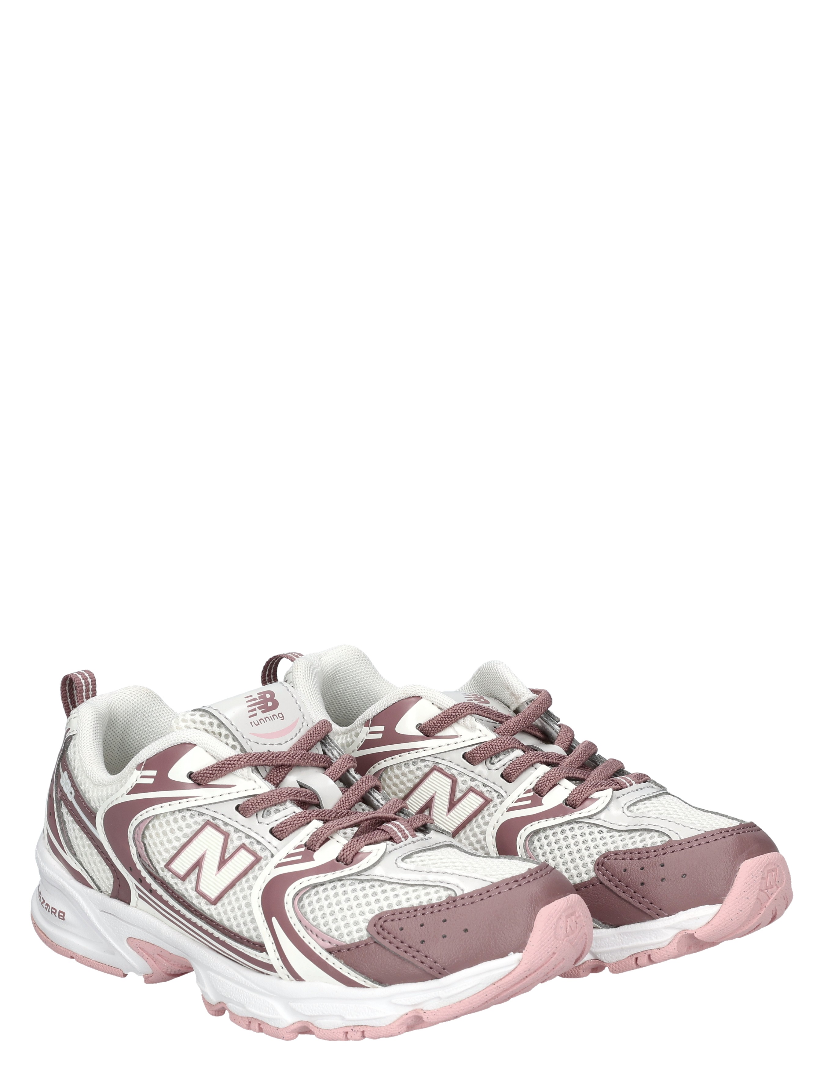 sneakers, trainingsschoenen, mesh, lichtroze, sportief