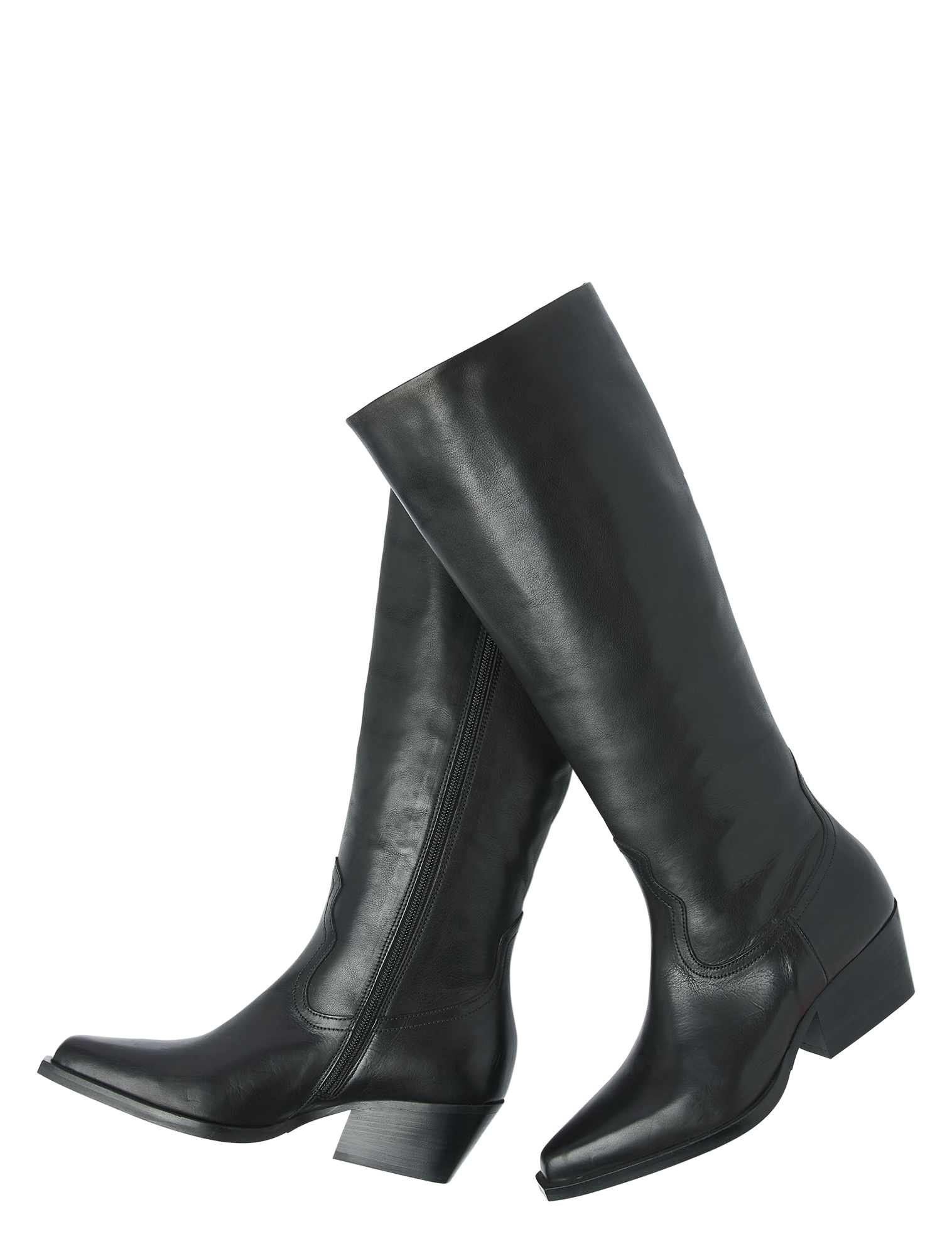 VIA VAI - Do Ashley 62145 02-900 Black - Dames - Boots - Lange Laarzen - 50032_11_4