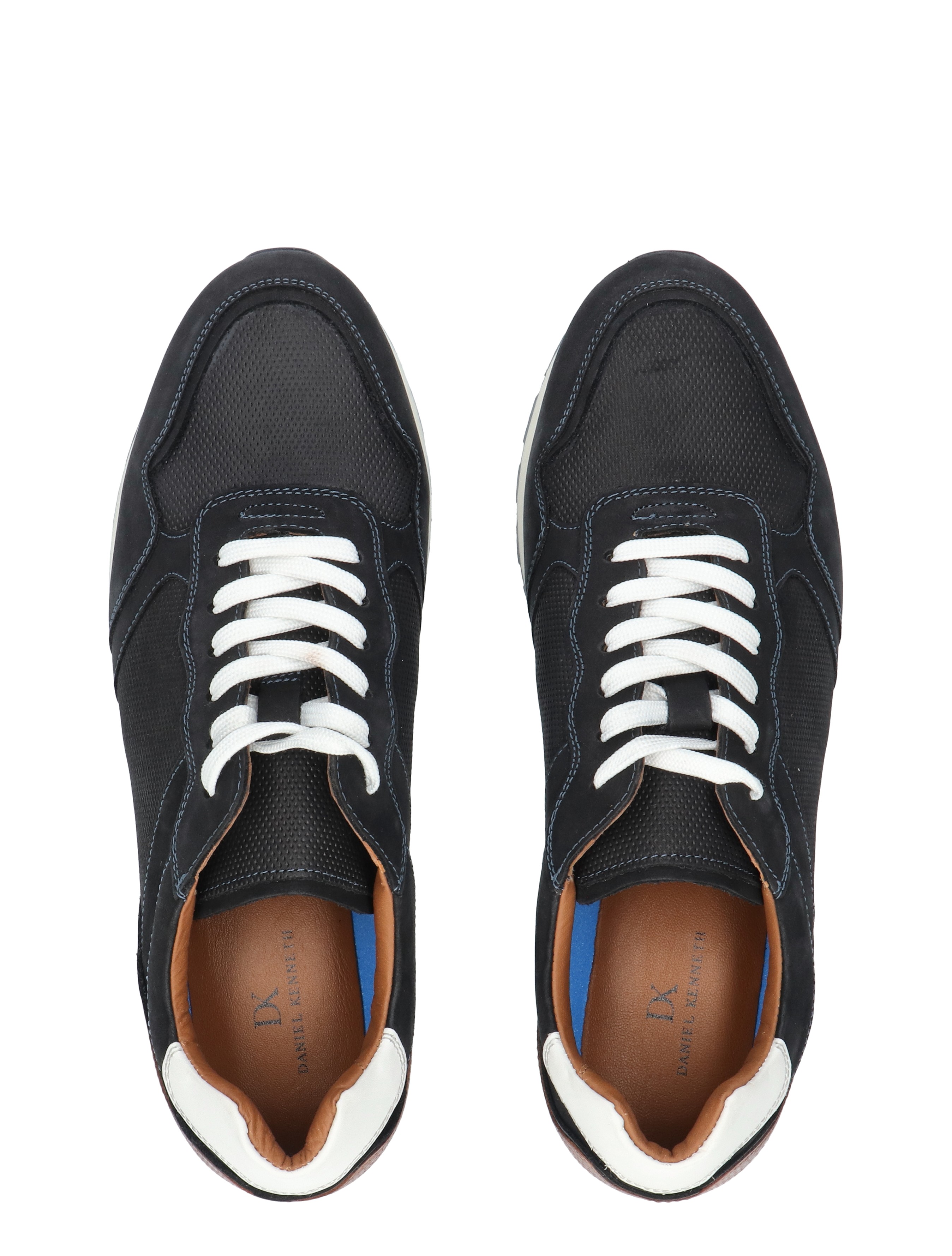 Daniel Kenneth - Odar Navy Tan White Nubuck - Heren - Veterschoenen - Casual Veterschoenen - 50996_33_7