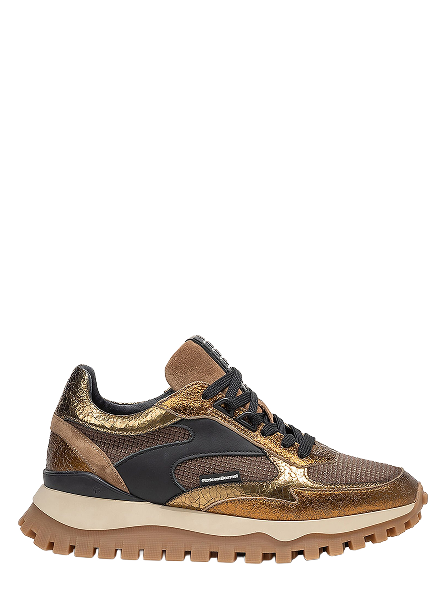 Floris van Bommel - Grommi SFW-10127 91-01 Gold G-Wijdte - Sneakers - Dames - Lage Sneakers - 50094_53_1