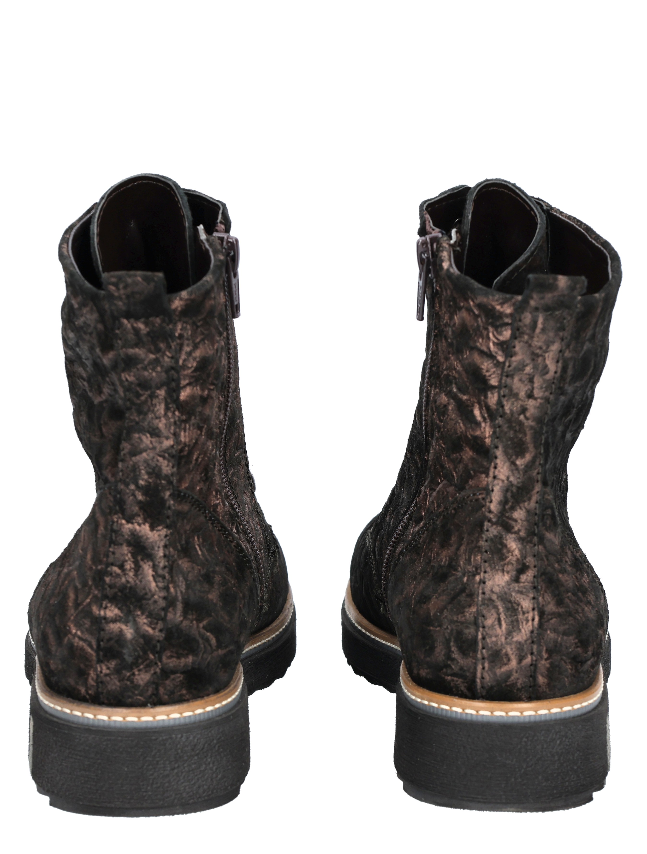 Waldlaufer - 683801 Brown K-Wijdte - Dames - Boots - Veter Boots - 48872_22_6