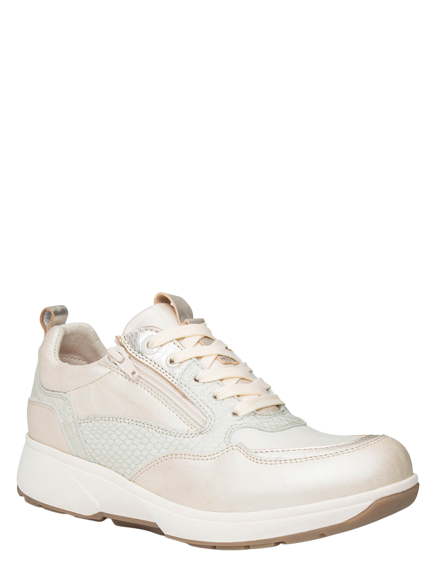 Xsensible - 30215.3 176 Soft Pearl Combi H-Wijdte - Dames - Veterschoenen - Casual Veterschoenen - 51643_88_3