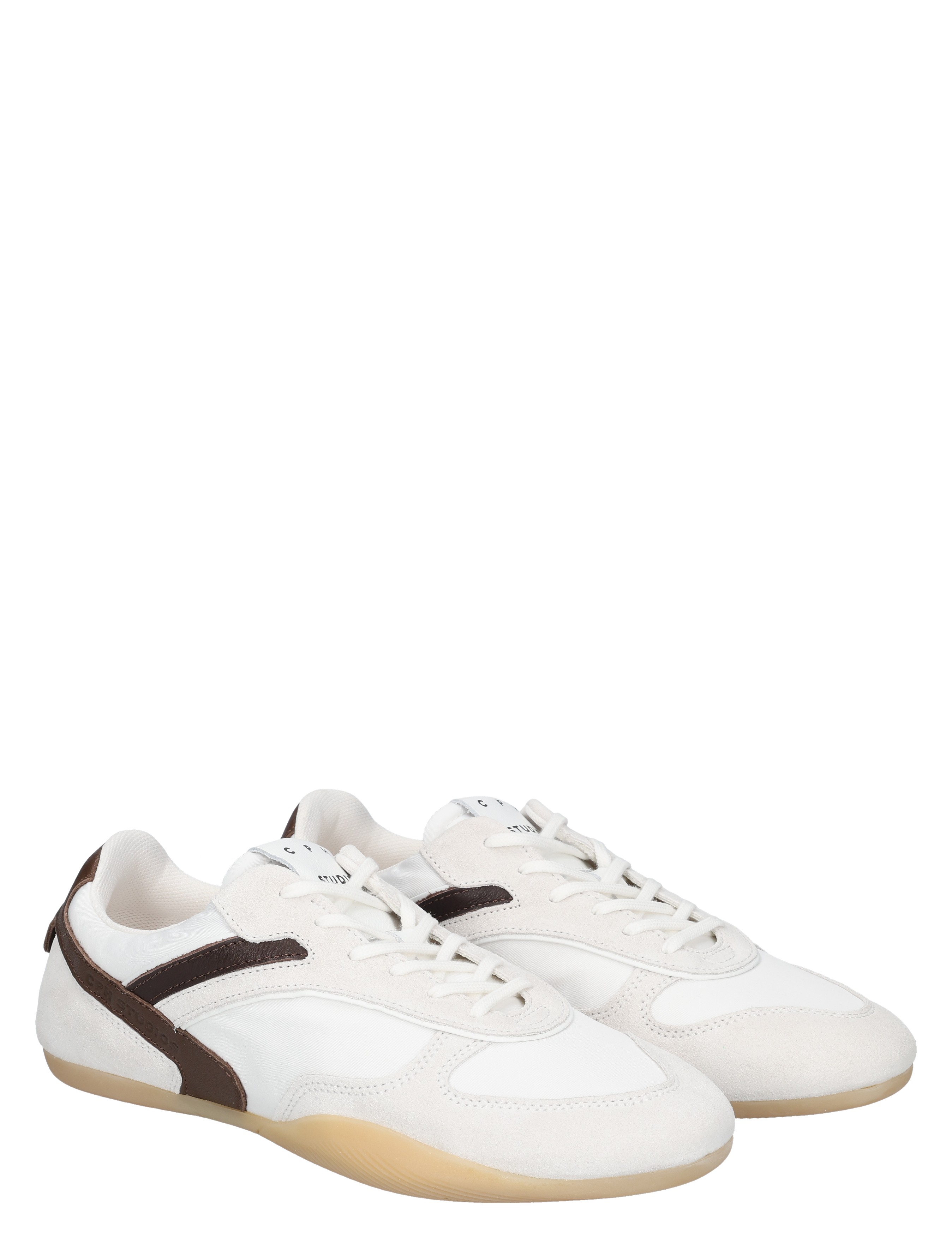 Copenhagen Studios - CPH 650 Material Mix White Brown - Dames - Sneakers - Lage Sneakers - 50646_82_5
