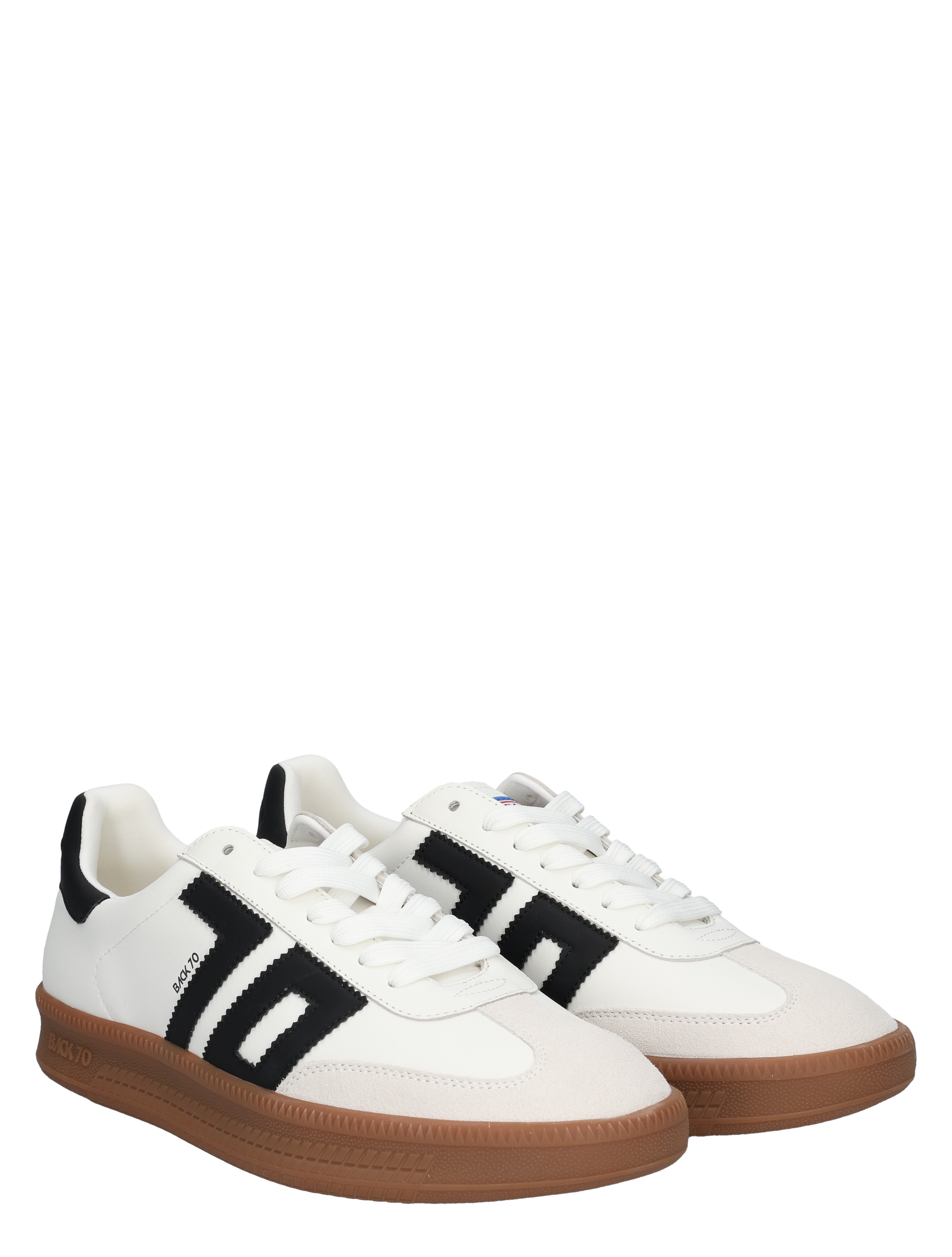 Back 70 - Double Cloud V26-01 Leather White Black - Heren - Lage Sneakers - Sneakers - 50723_81_5