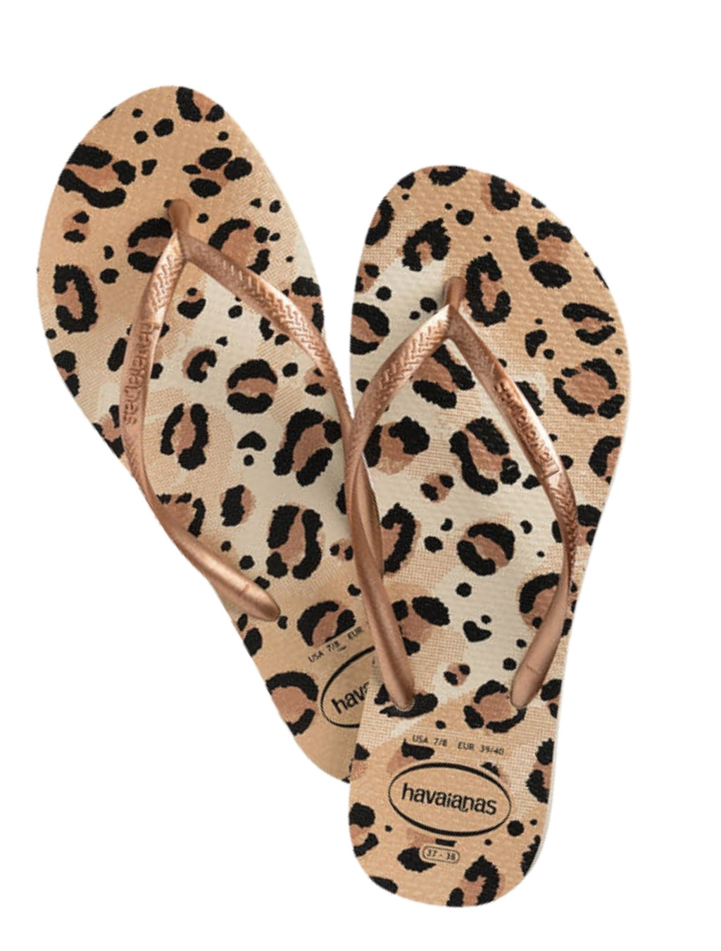 Havaianas - Slim Animals Beige Beige - Dames - Slippers - 47233_71_4