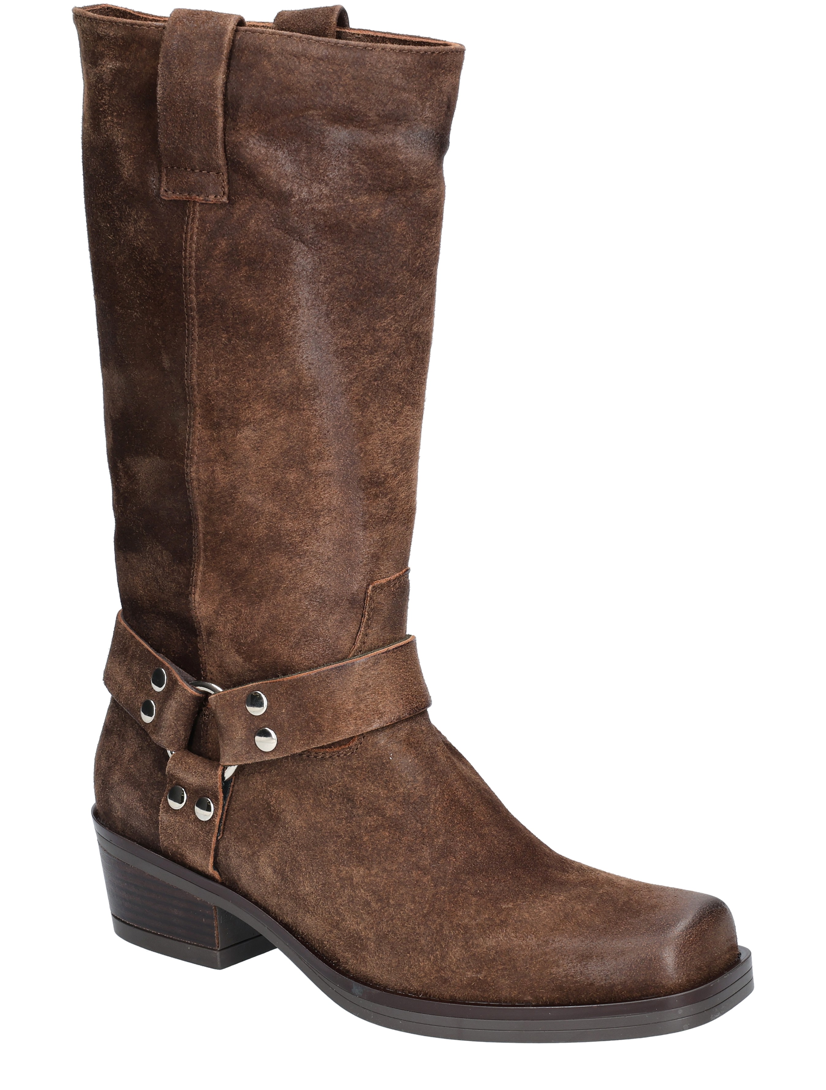 Julie Dee - IV066 Brown - Dames - Boots - Lange Laarzen - 49181_22_3