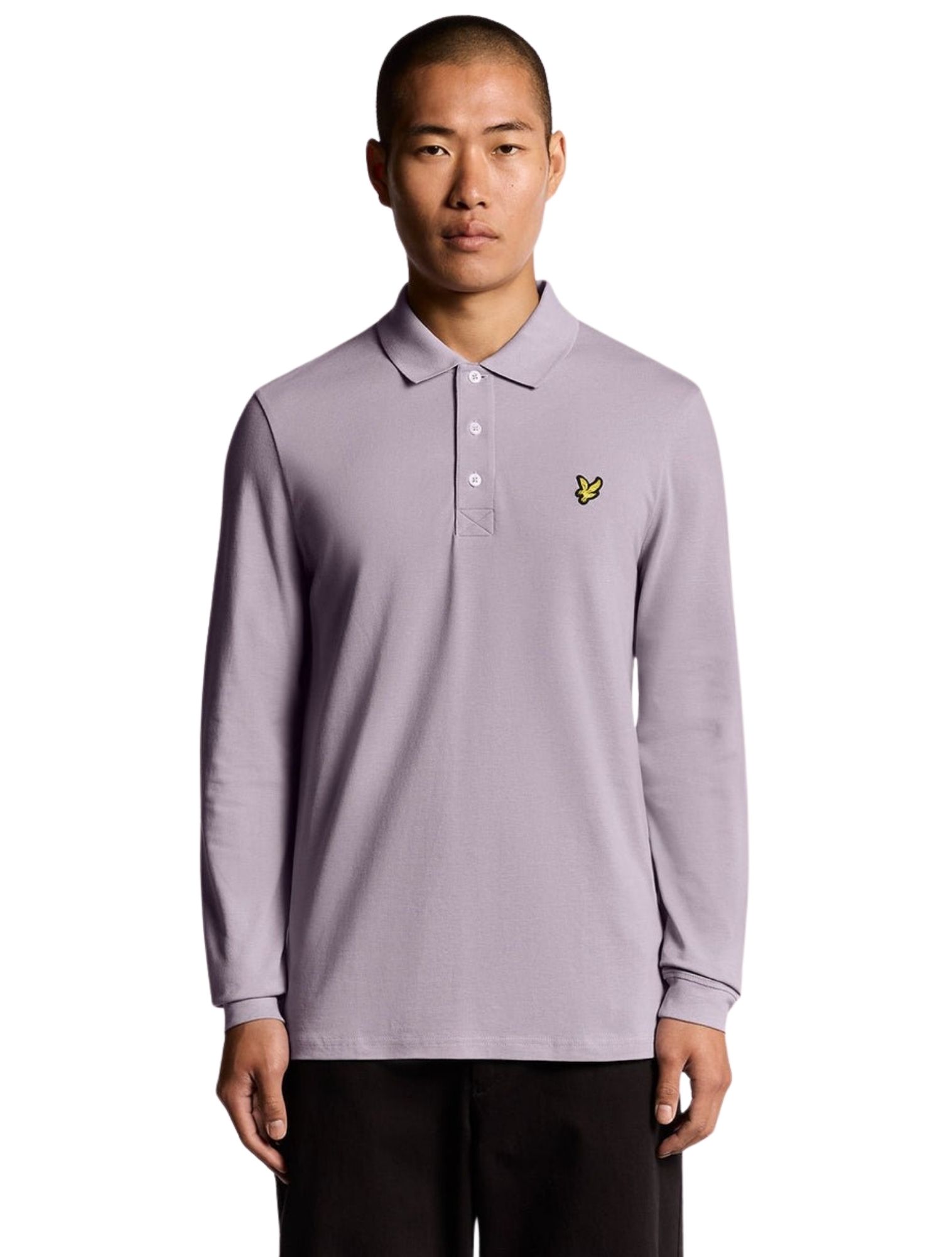 Lyle and Scott - LS Polo Shirt Ash Lilac - Heren - T-Shirts & Polos - 48539_47_2