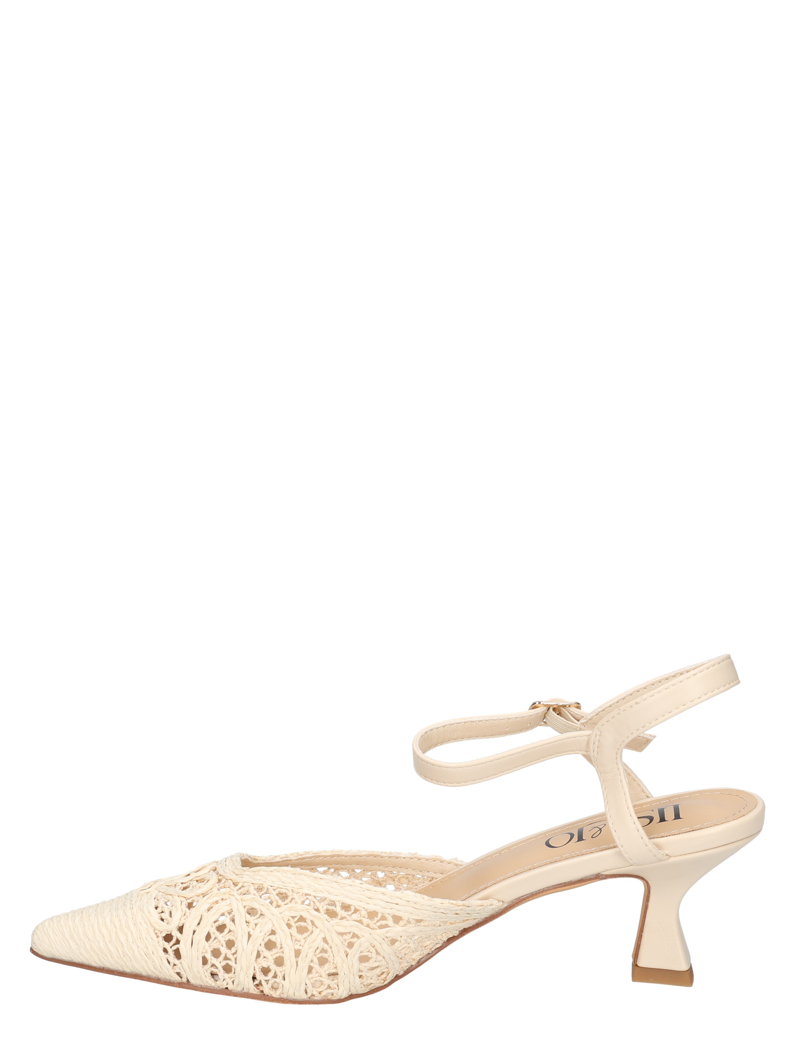 Lisa & Jo - Zea Off White Raffia - Dames - Pumps - 50199_77_2