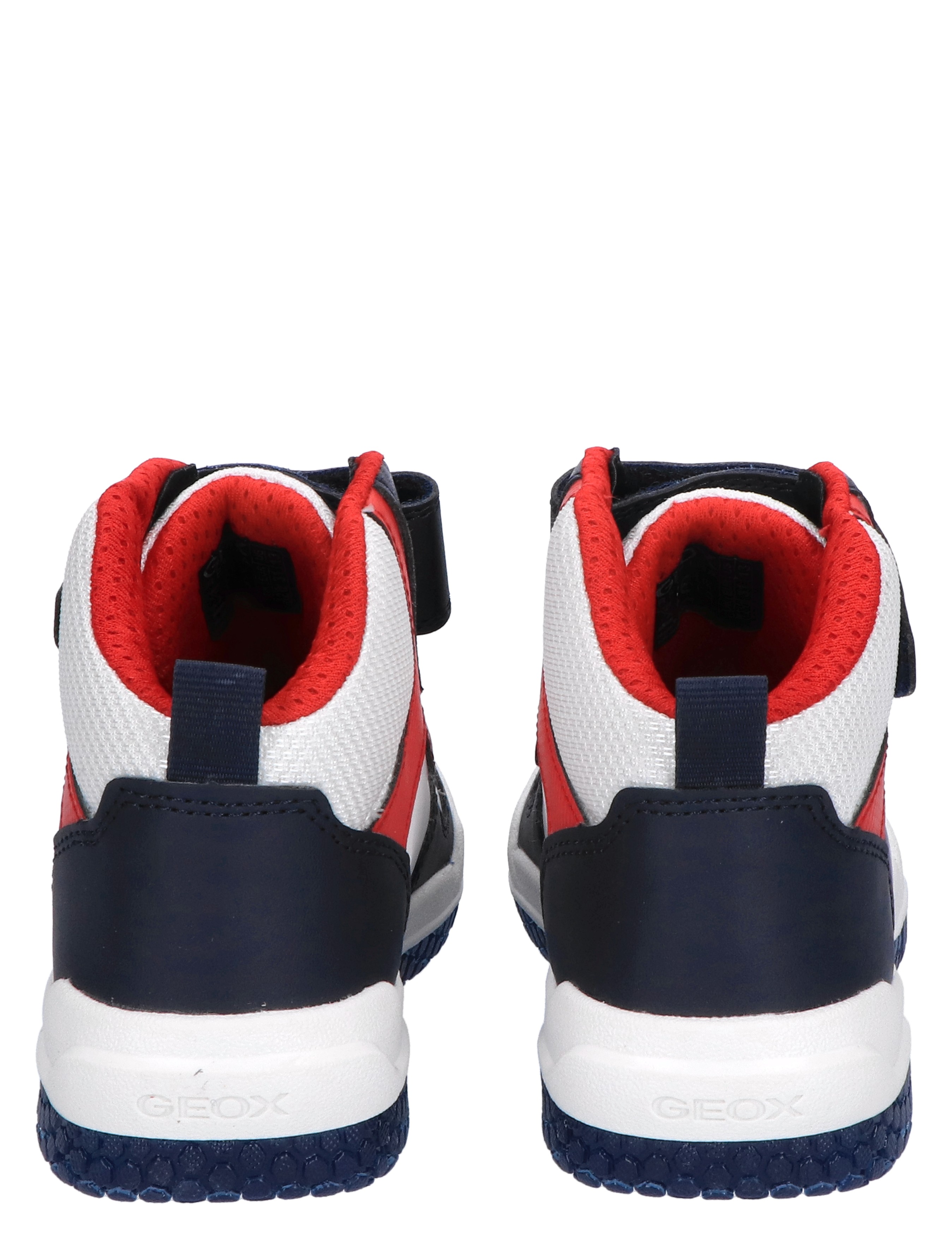 Geox - Buzzerlight Navy White - Jongens - Sneakers - Hoge Sneakers - Klittenbandschoenen - 45413_38_6