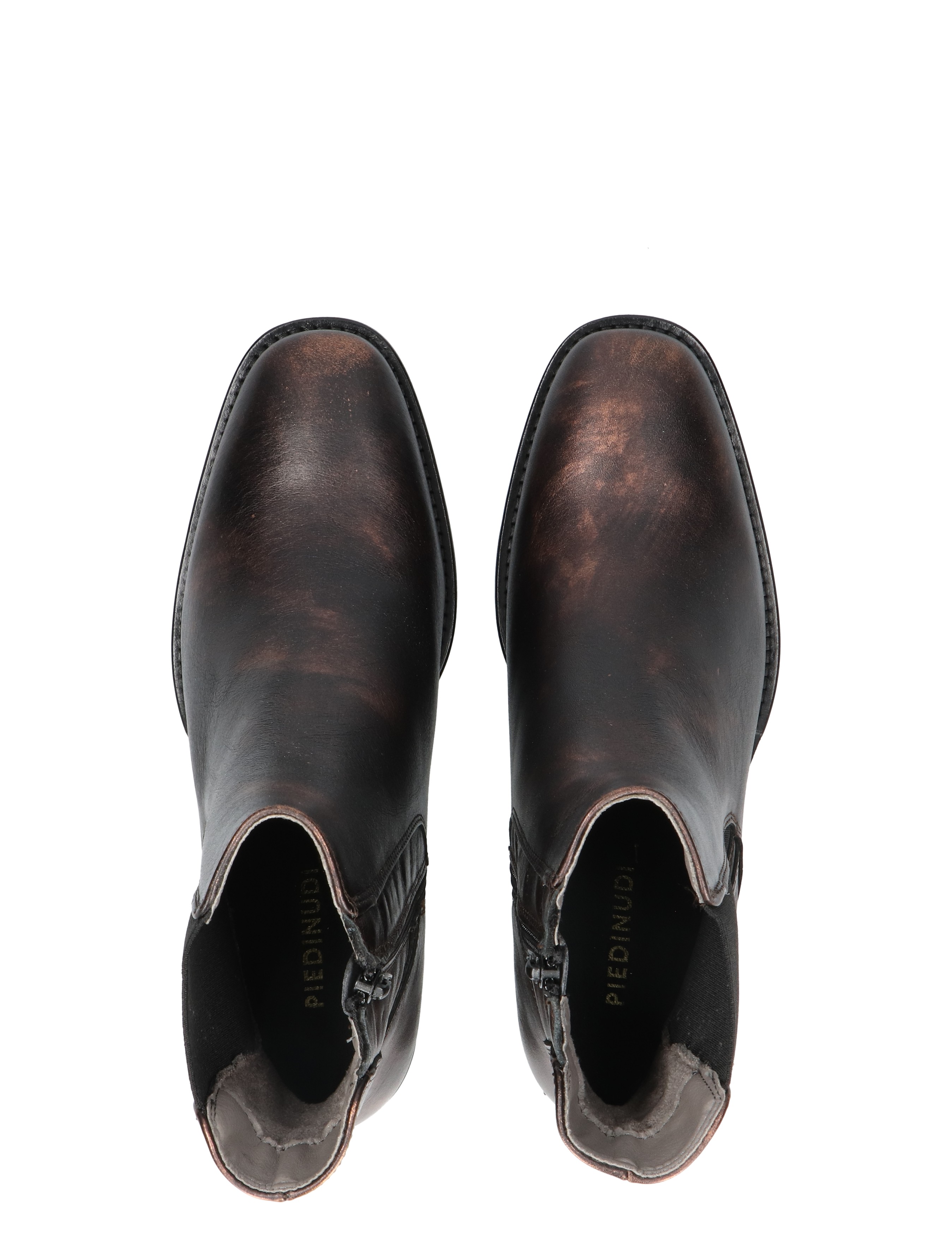 Piedi Nudi - Zofia 03.04 Antracite H-Wijdte - Dames - Boots - Chelsea Boots - 49141_53_7