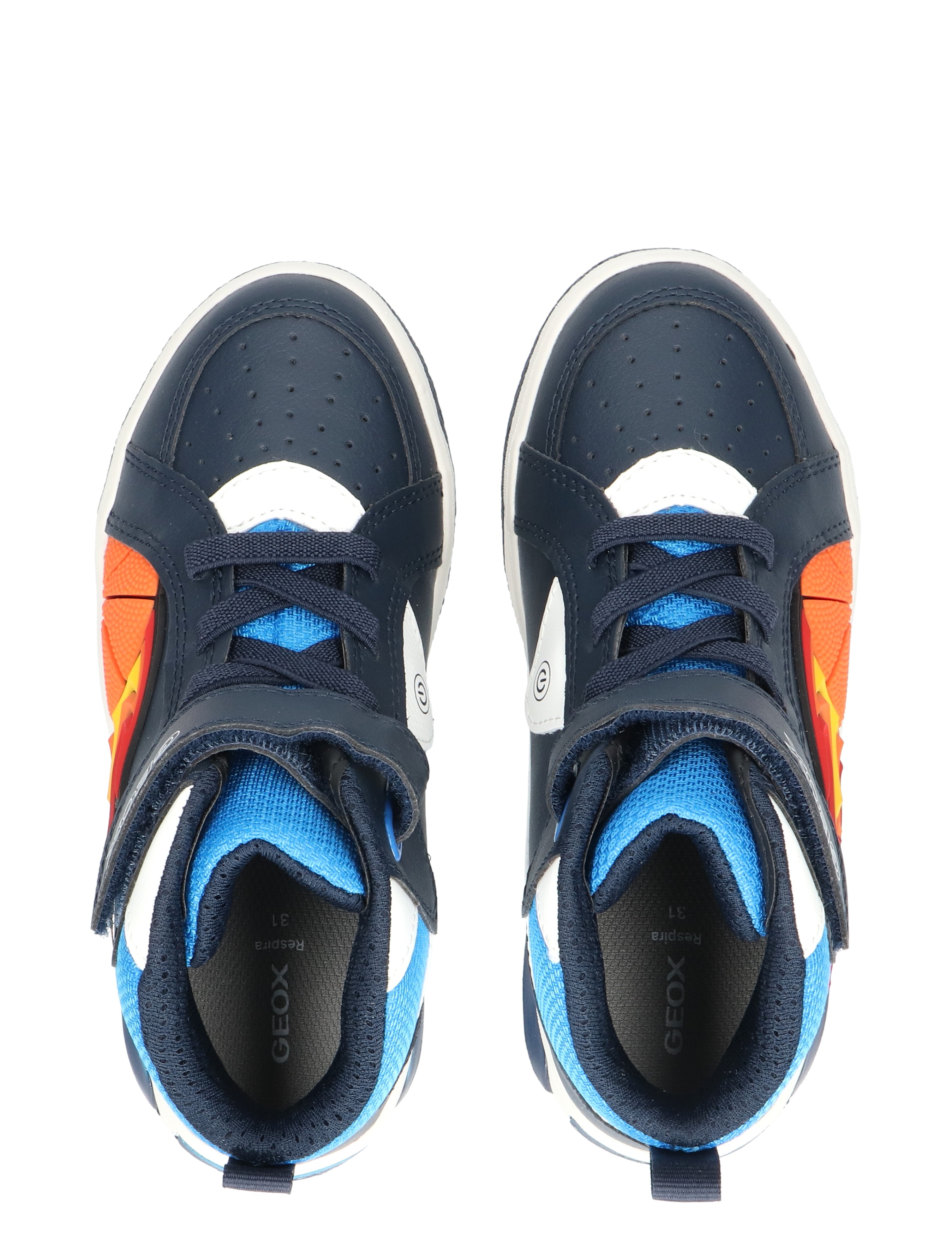 Geox - Inek Boy Baseball Navy - Jongens - Boots - Veter Boots - 48252_33_7