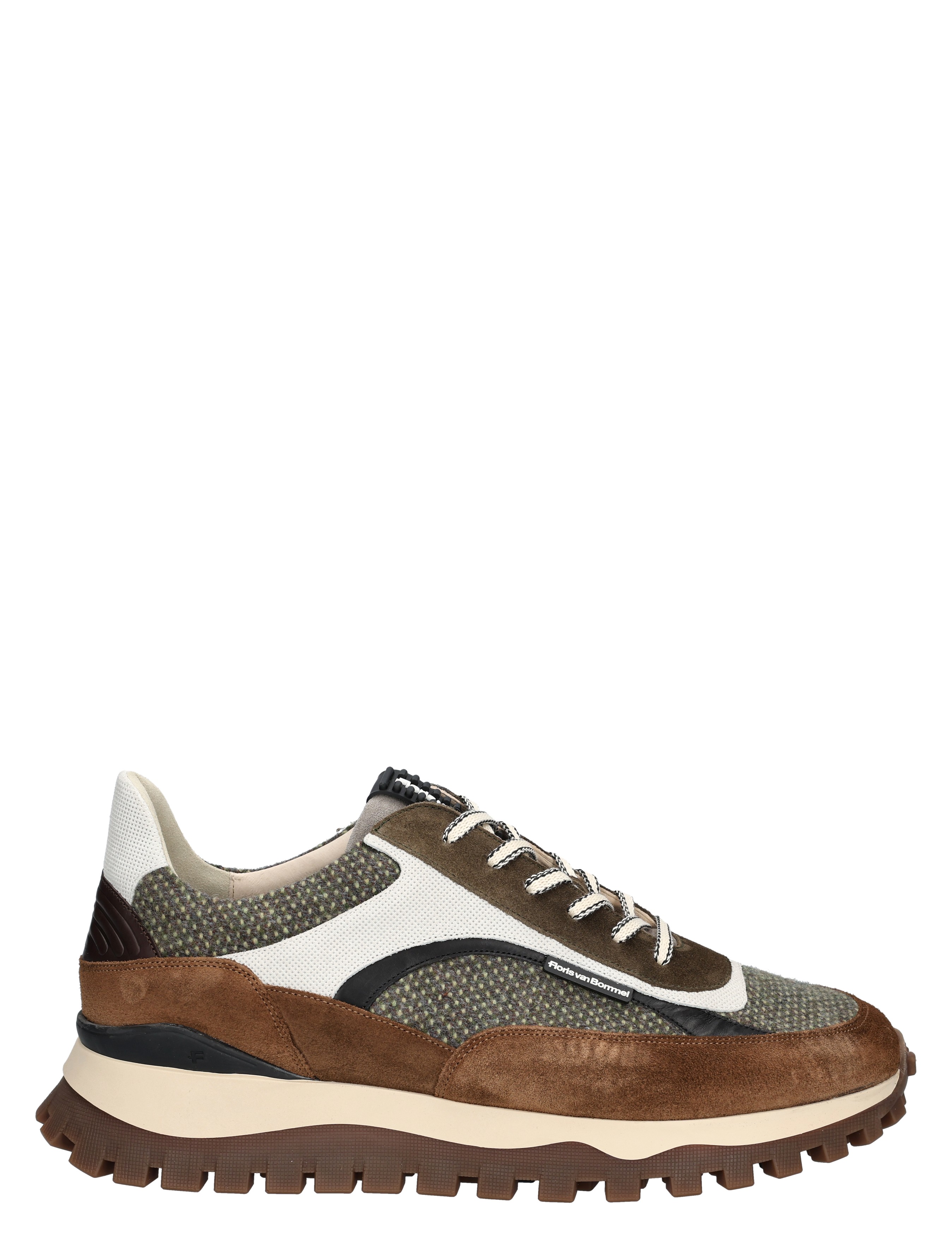 Floris van Bommel - De Grommer SFM-10156 50-01 Green G+Wijdte - Heren - Lage Sneakers - Sneakers - 49316_26_1
