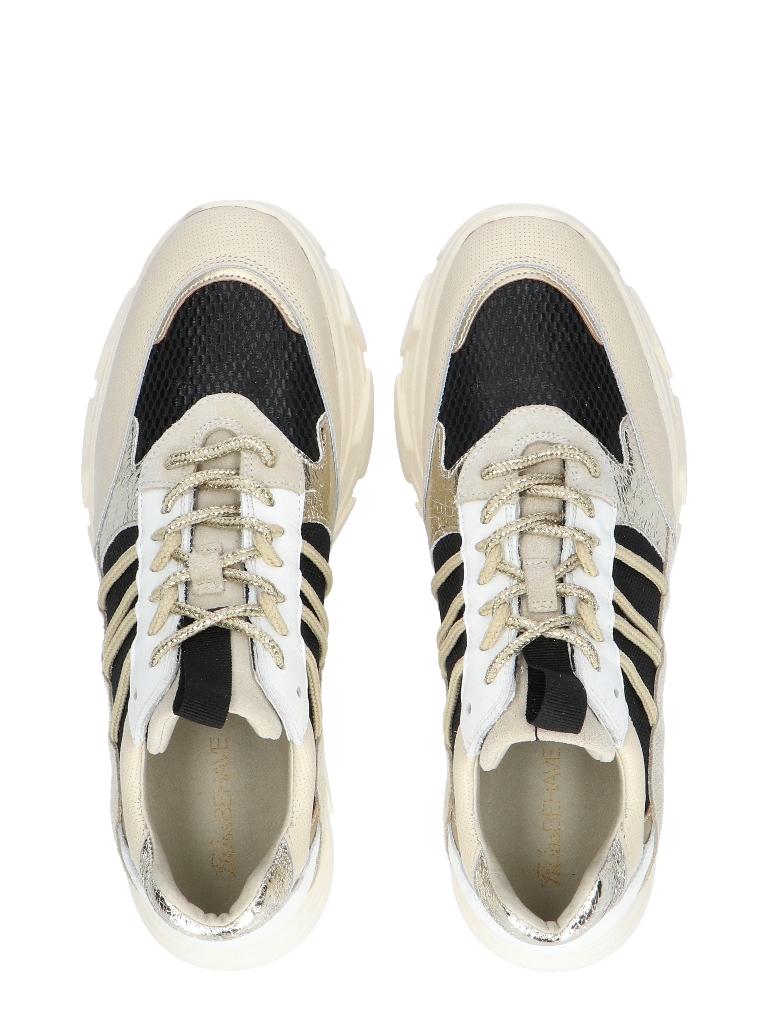 Melora Beige Black