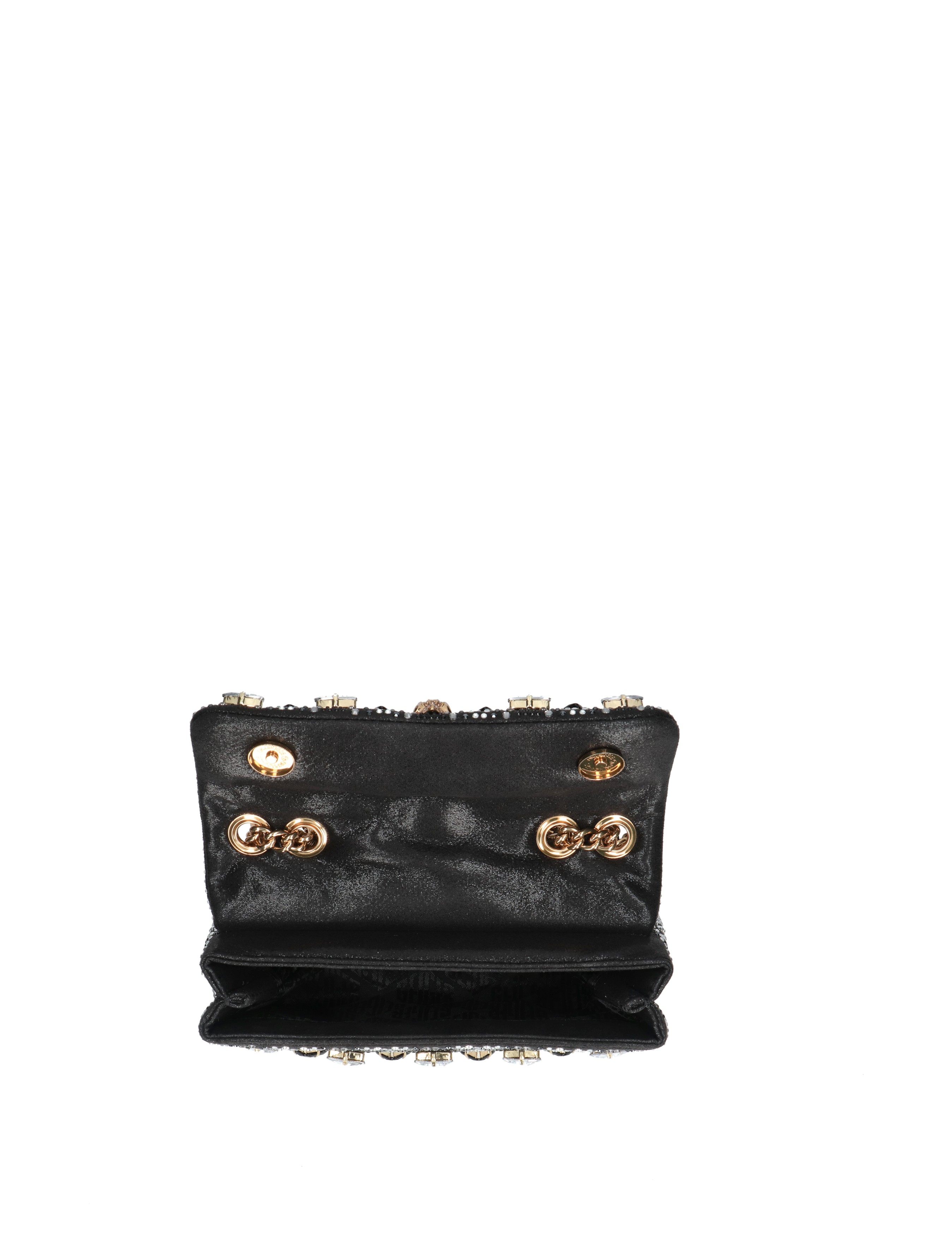 Kurt Geiger - Medium Kensington Jewel Bag 09 Black Other - Dames - Schoudertassen - 49582_11_6