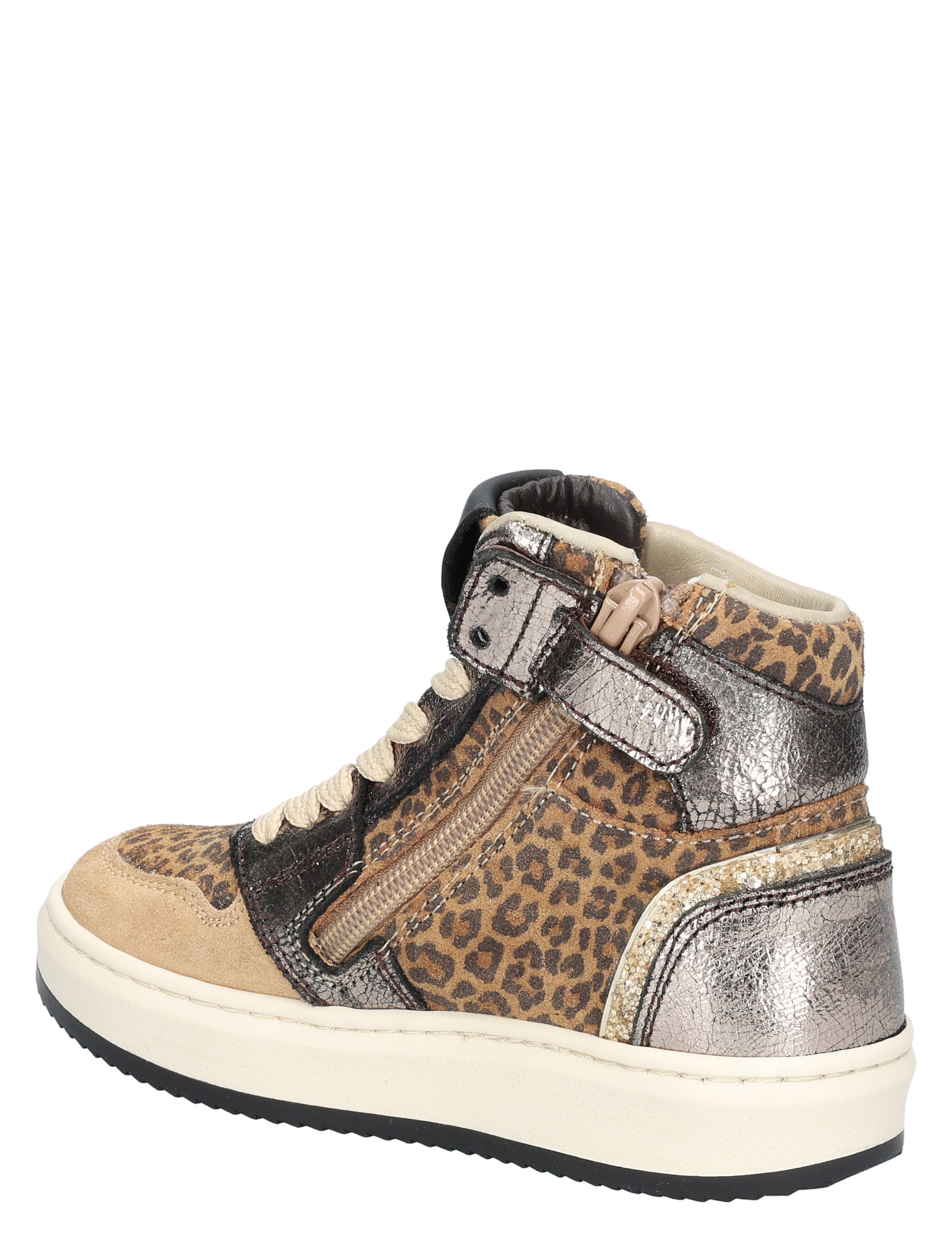 Pinocchio - P1765 Leopard - Meisjes - Veter Boots - Boots - 49282_22_4