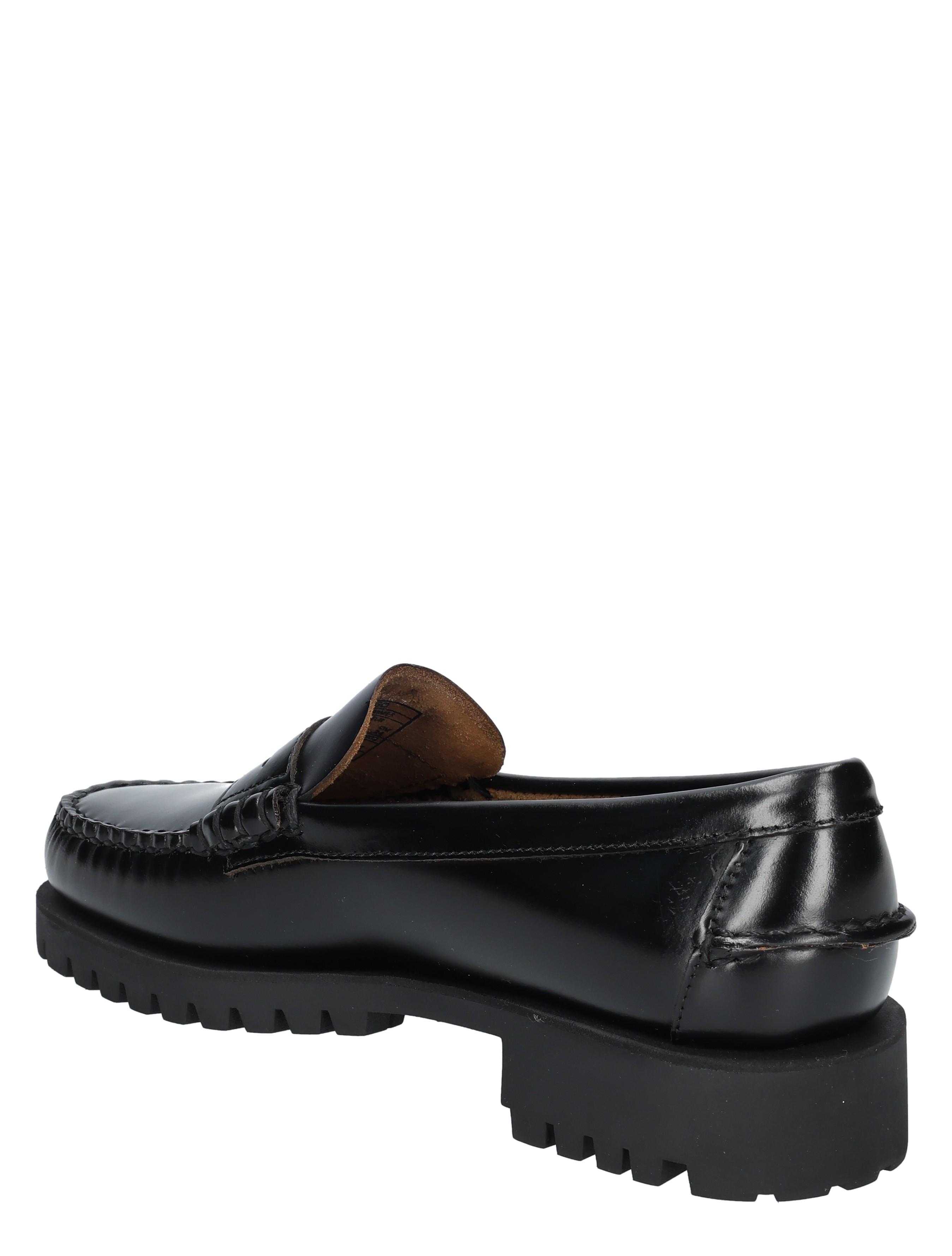 slippers?, loafers, zwart, leer, slip-on