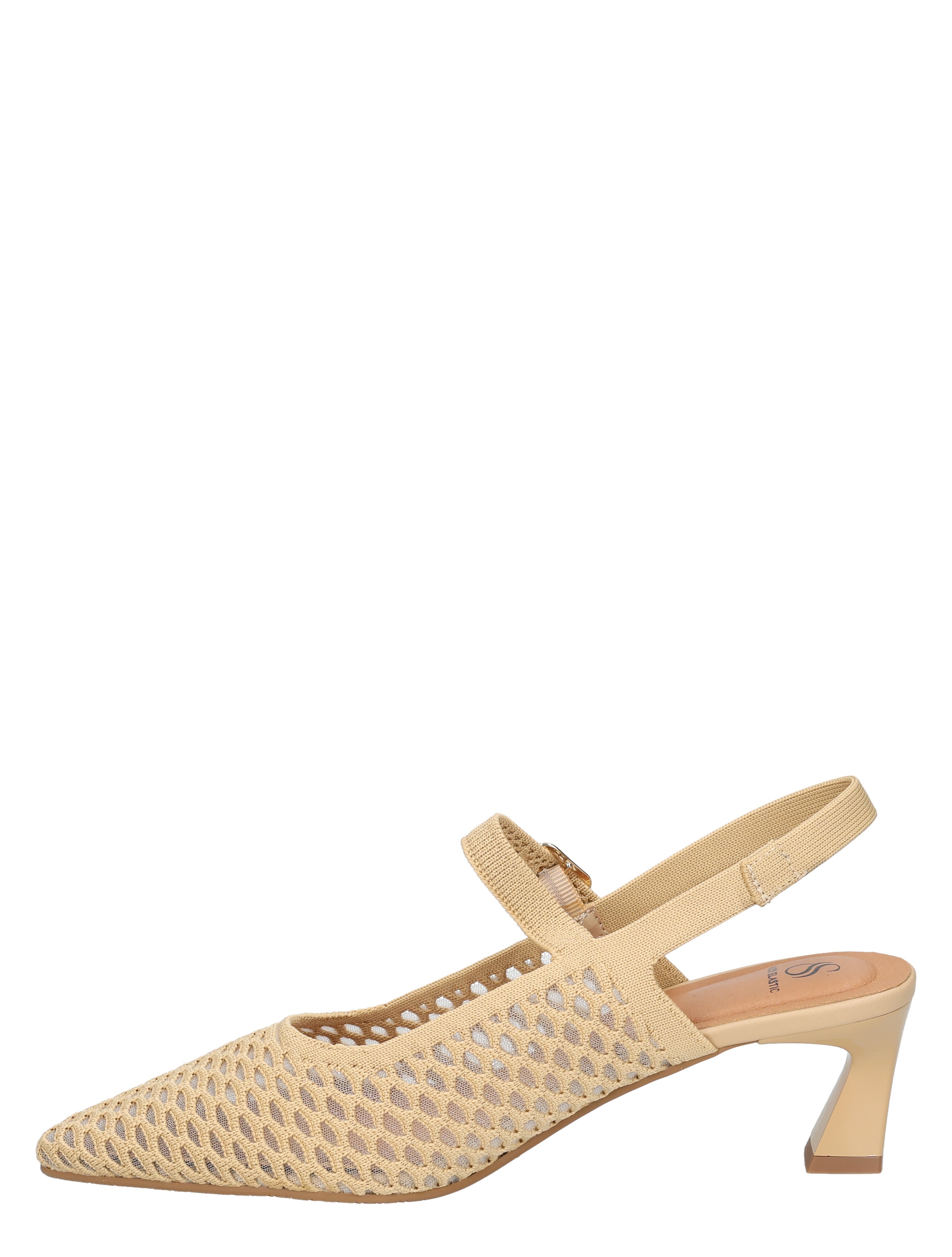 Miss Elastic - Flow 75060-67-04 Camel - Dames - Pumps - 50746_77_2