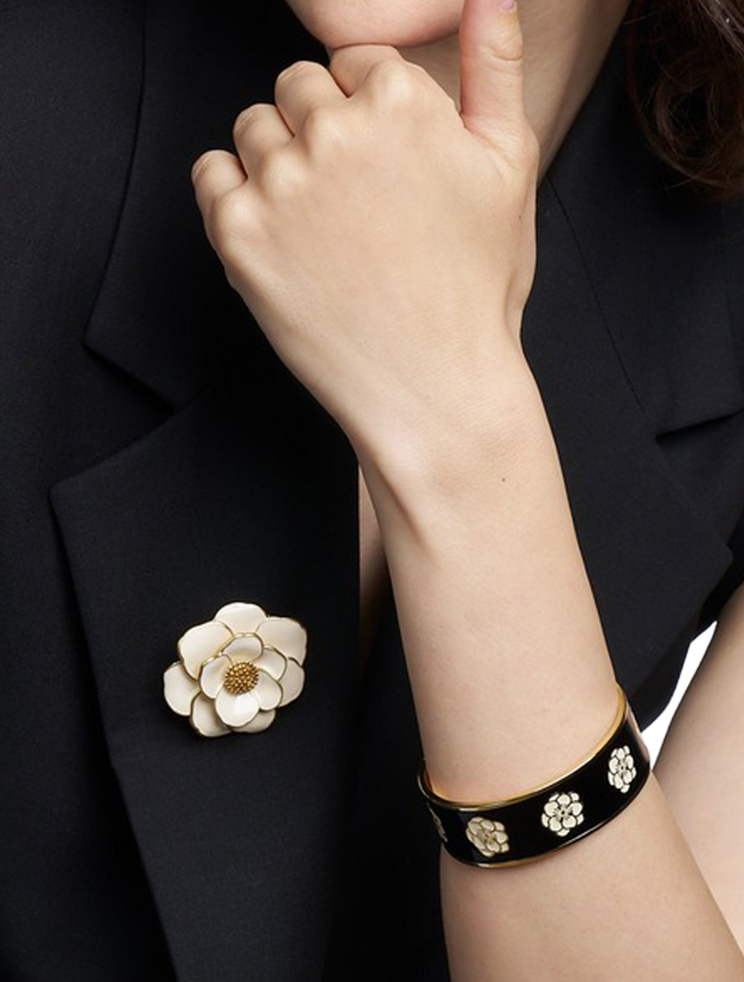 Bangle Up - Peony Cuff 2cm Carbon Black - Overige Accessoires - Dames - 50963_10_2