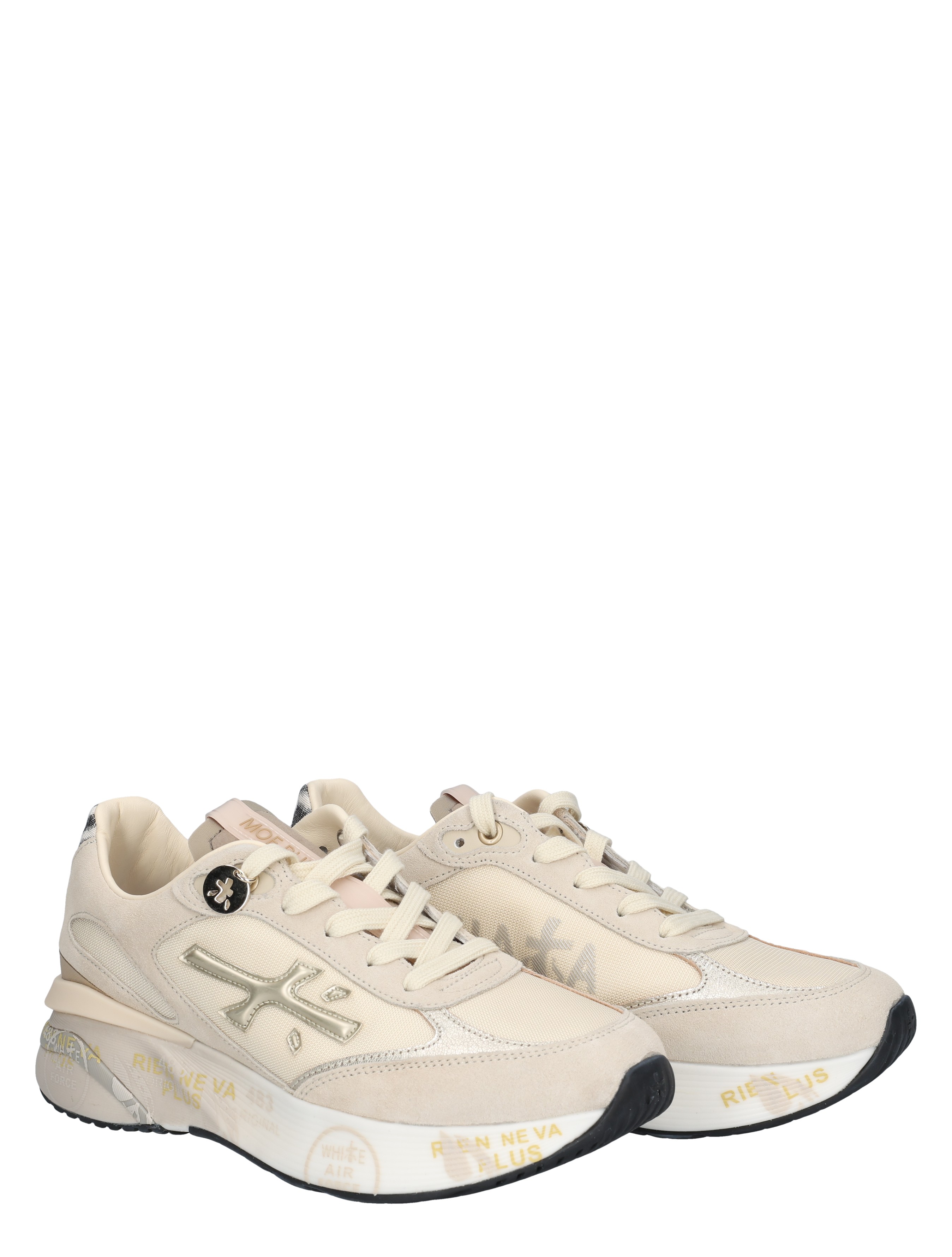 Premiata - Moerun Women 8080 Beige - Dames - Sneakers - Lage Sneakers - 50186_77_5