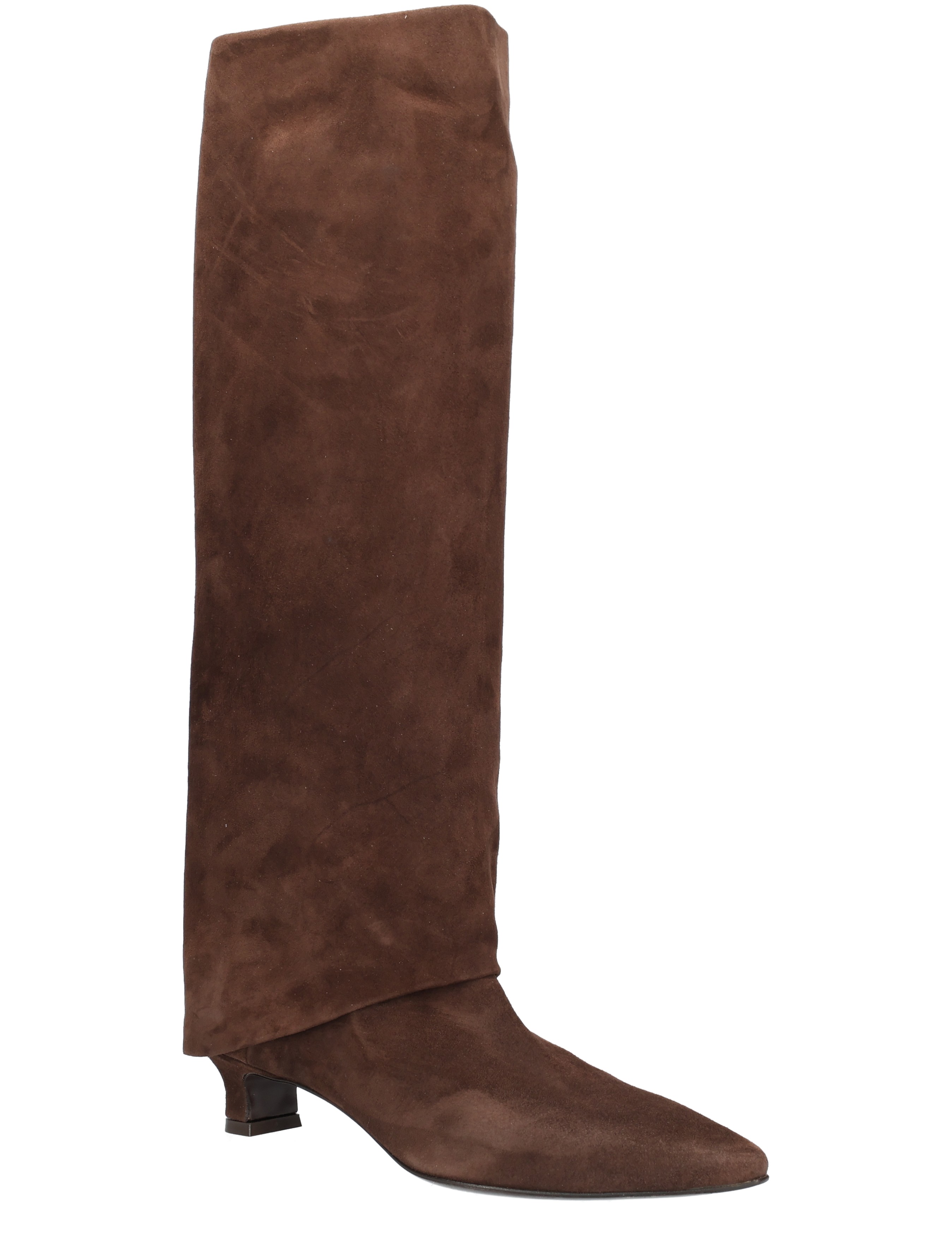 Julie Dee - BR301 Camoscio 28 Moro - Dames - Boots - Lange Laarzen - 49182_22_3