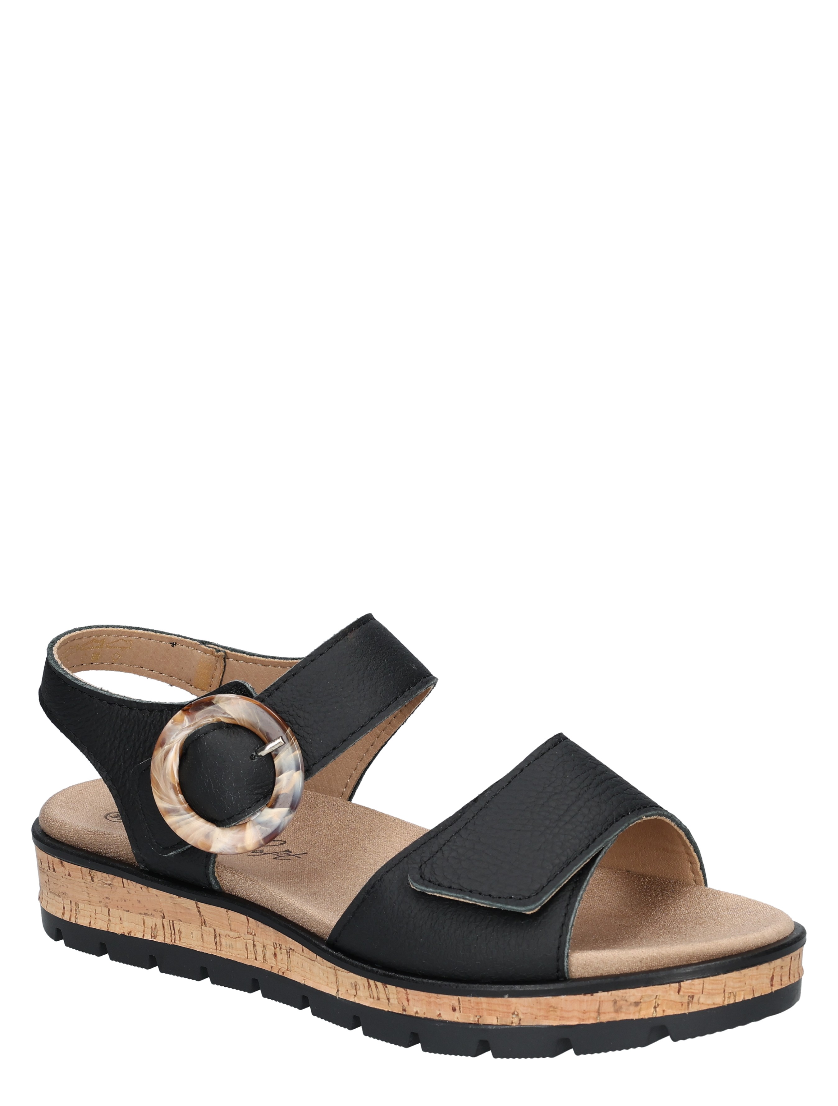 Cypres Soft - Wanda 2615615 1580 Black Floater 508 - Dames - Sandalen - 50850_11_3