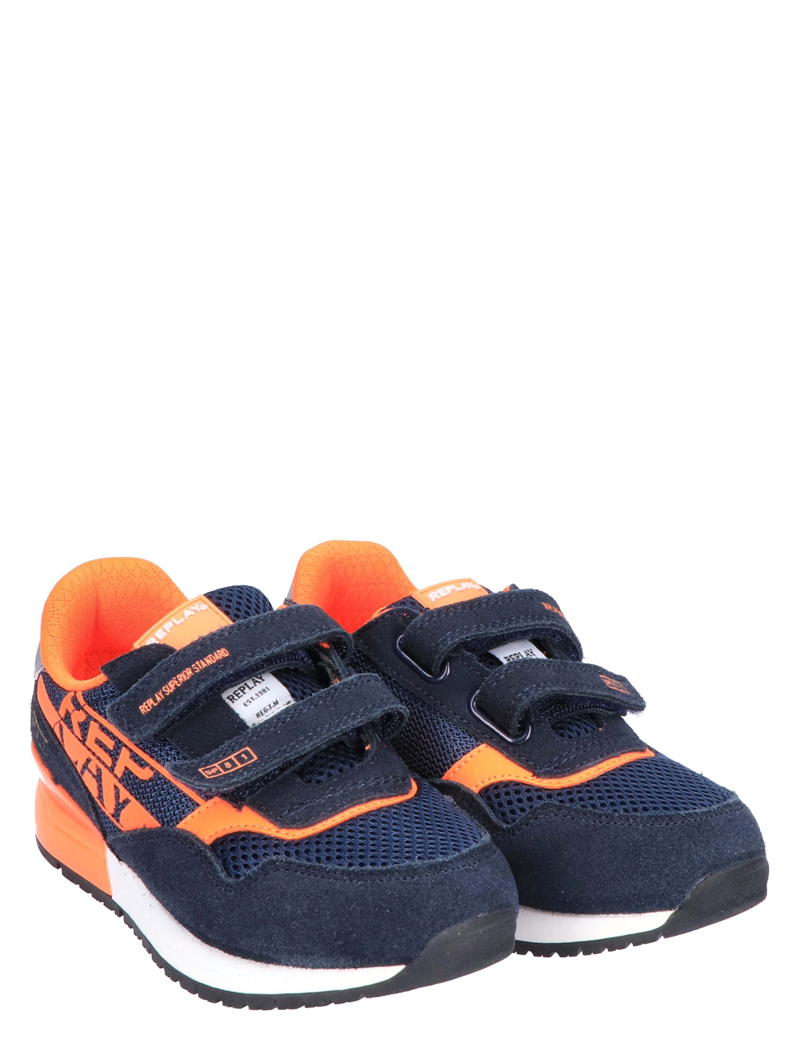Shoot Kid 6 Navy Fluor Orange