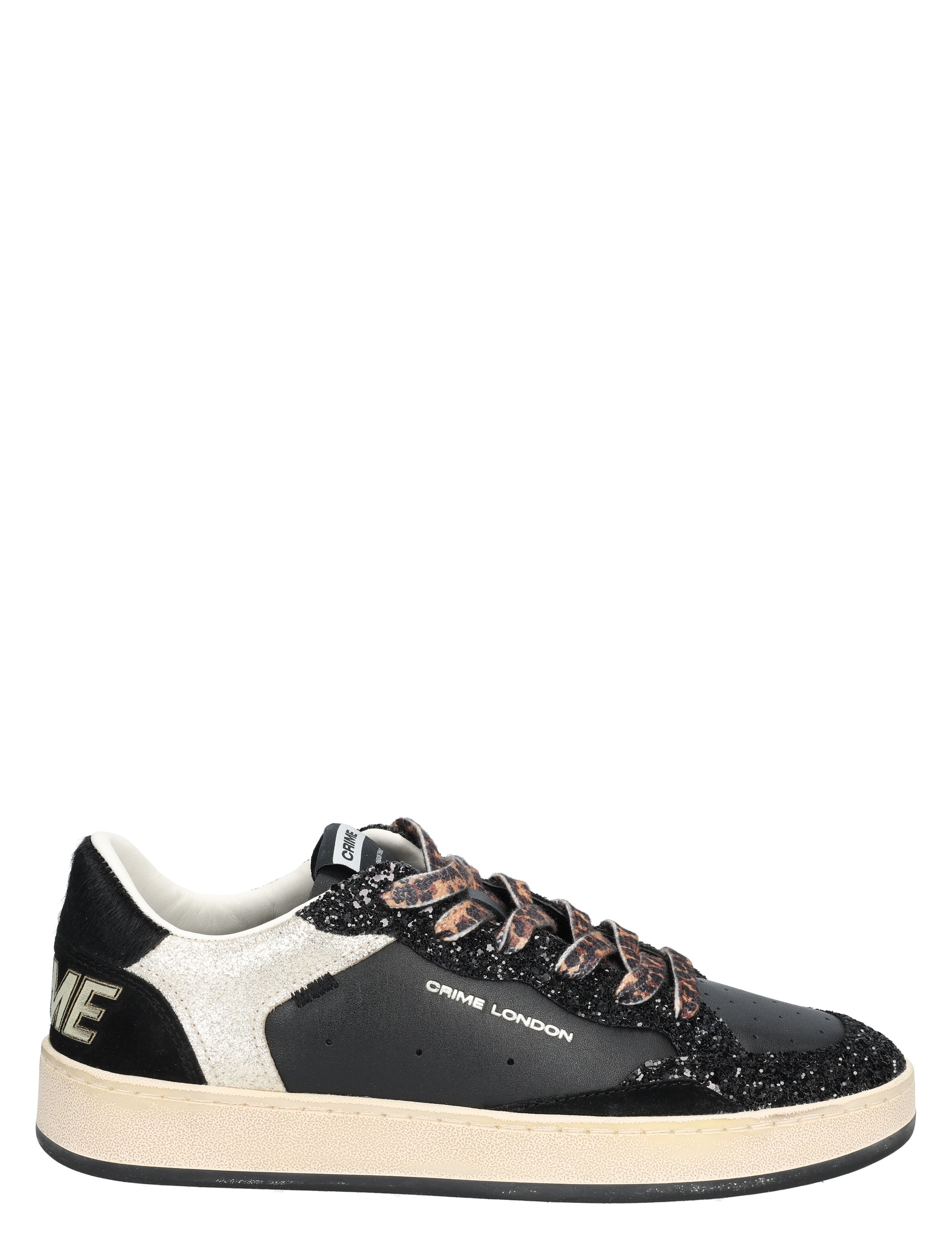 Crime London - 25205 Black - Sneakers - Dames - Lage Sneakers - 49241_11_1