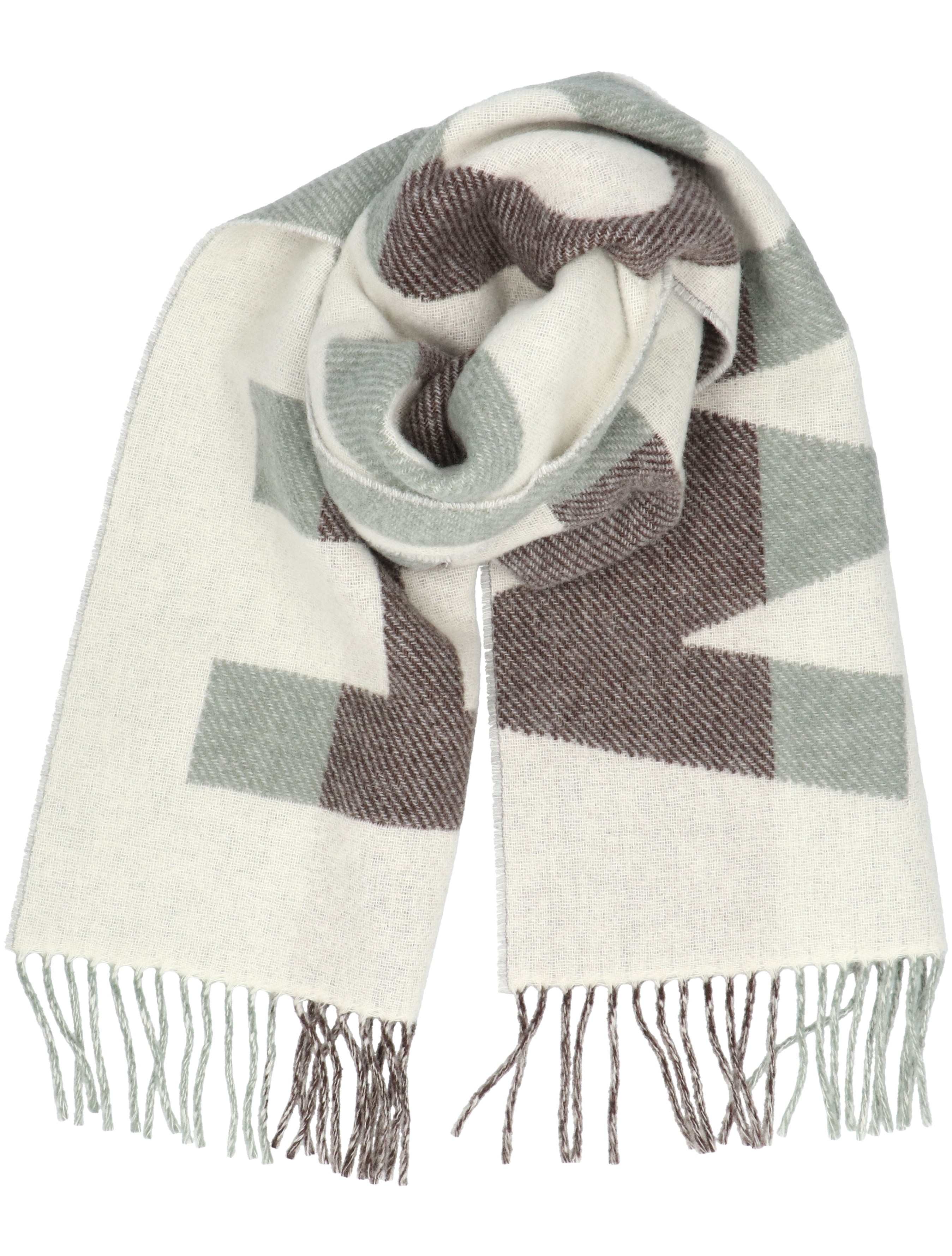 Woolrich - Wool Blend Scarf 7371 Soil Brown - Dames - Sjaals - 48312_96_1