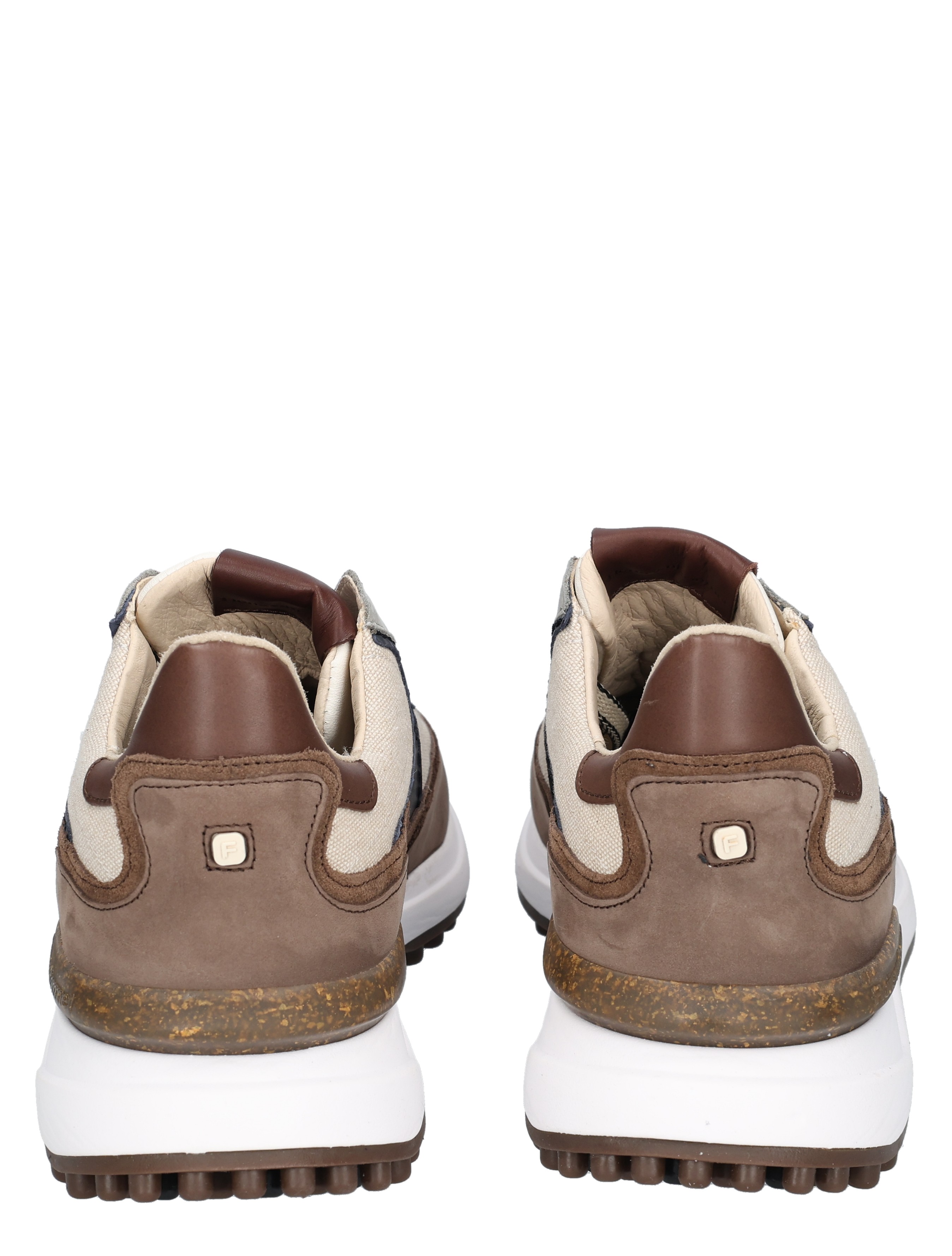 Floris van Bommel - Noppi 10207 26-01 Naturel G+ Wijdte - Heren - Lage Sneakers - Sneakers - 50659_27_6