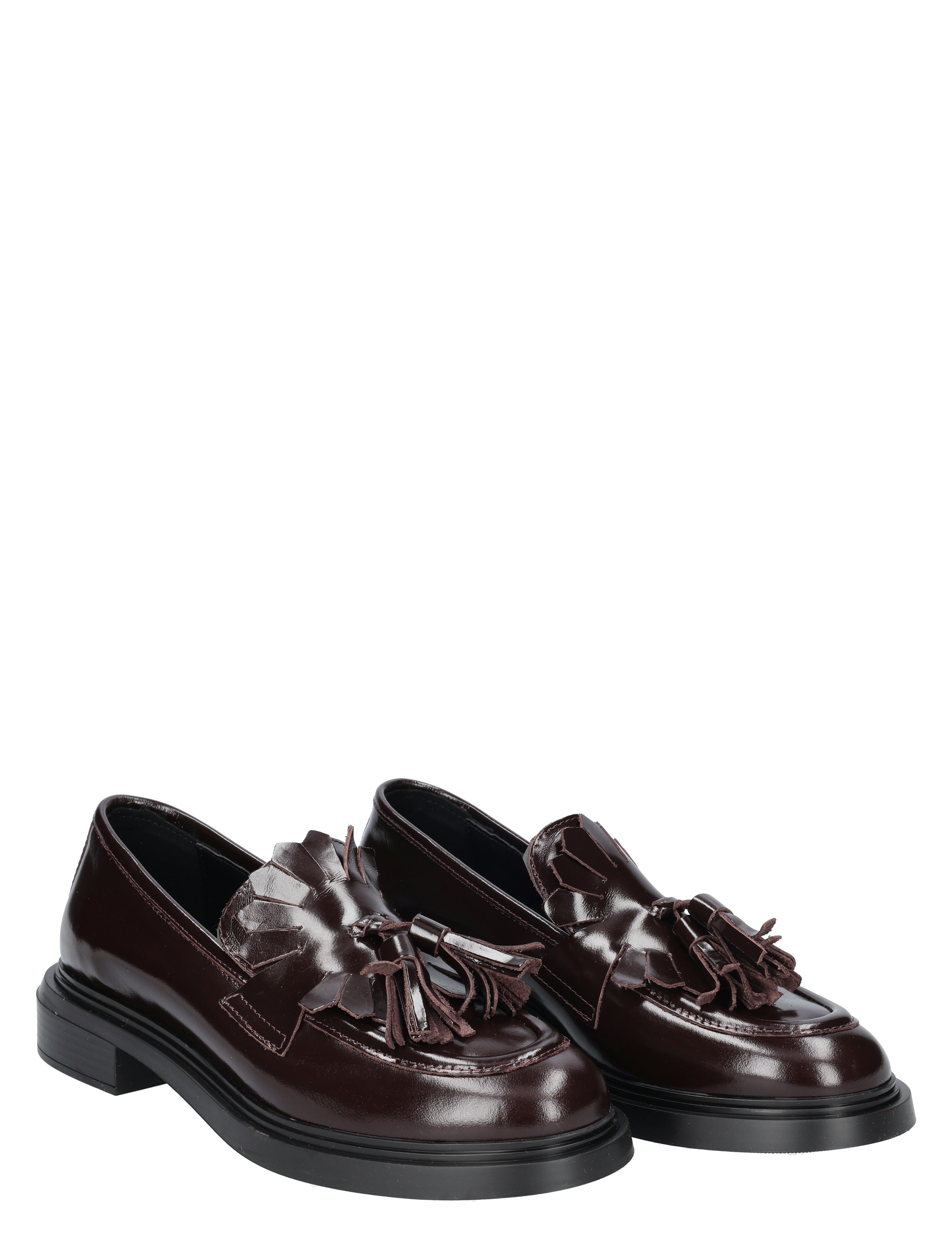 loafers, tassels, burgundy, leder, slip-on