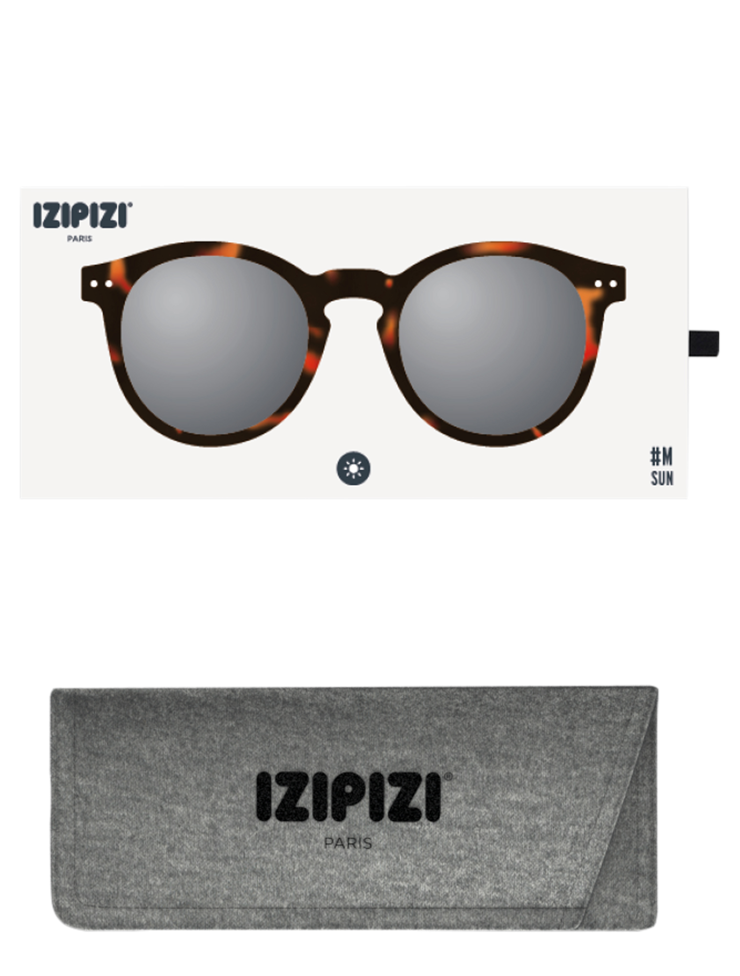 IZIPIZI - Sun #M Tortoise - Dames - Overige Accessoires - 46384_22_4