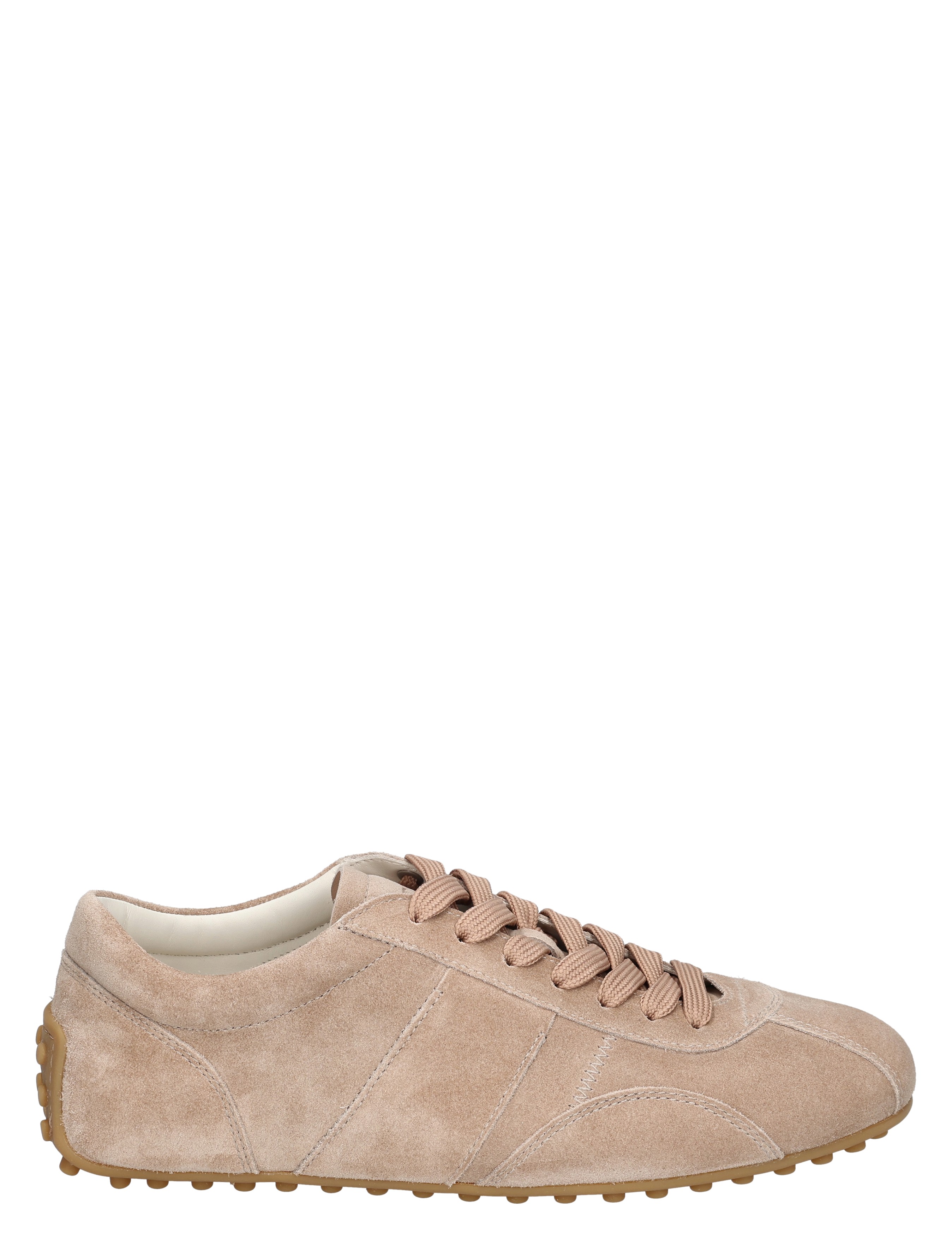 Tods - T-Marathon Sneakers in Suede M027 Rosa - Dames - Veterschoenen - Nette Veterschoenen - 49663_48_1