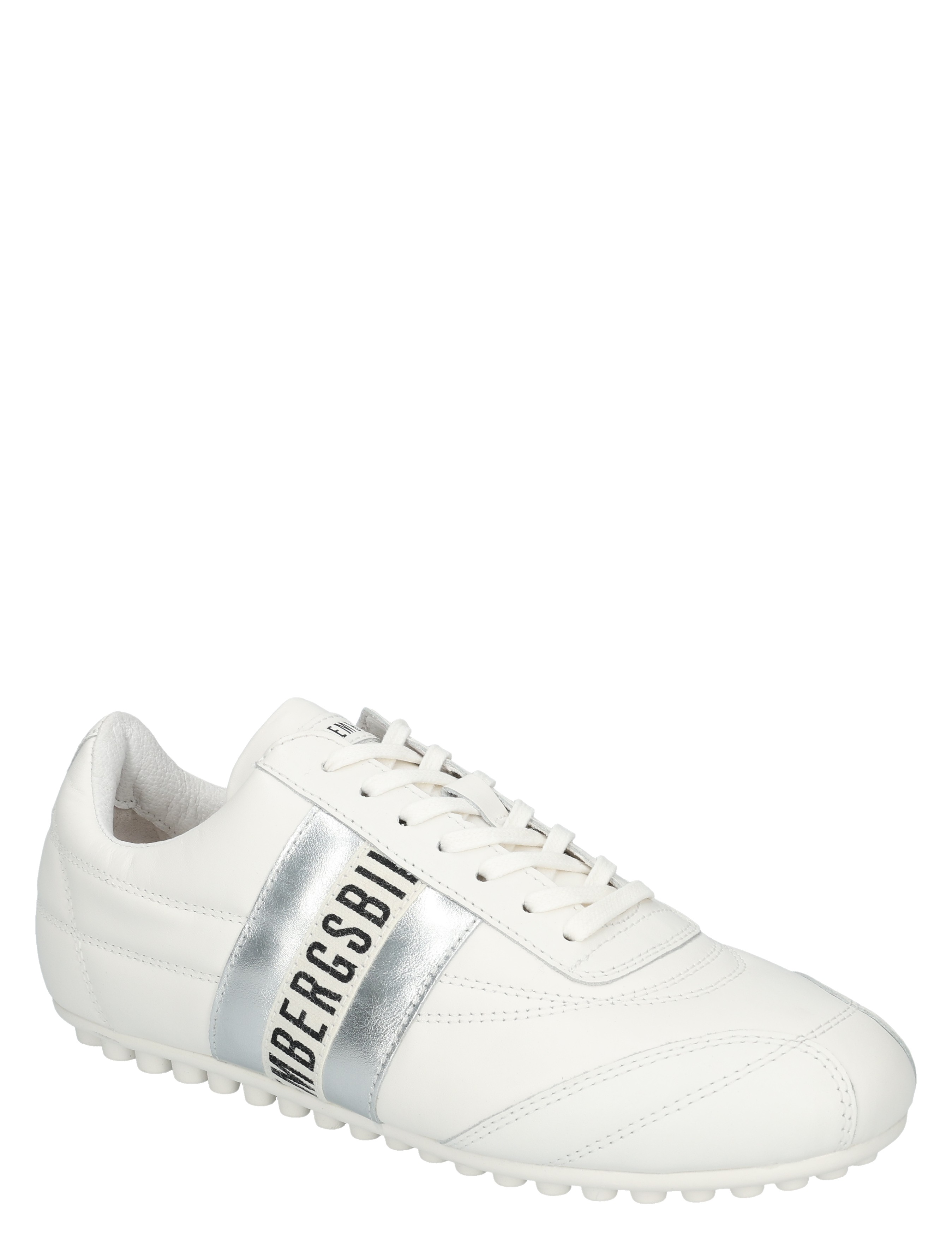 witte sneaker,  sportieve schoen,  lage sneaker,  metallic band,  kunststof bovenwerk