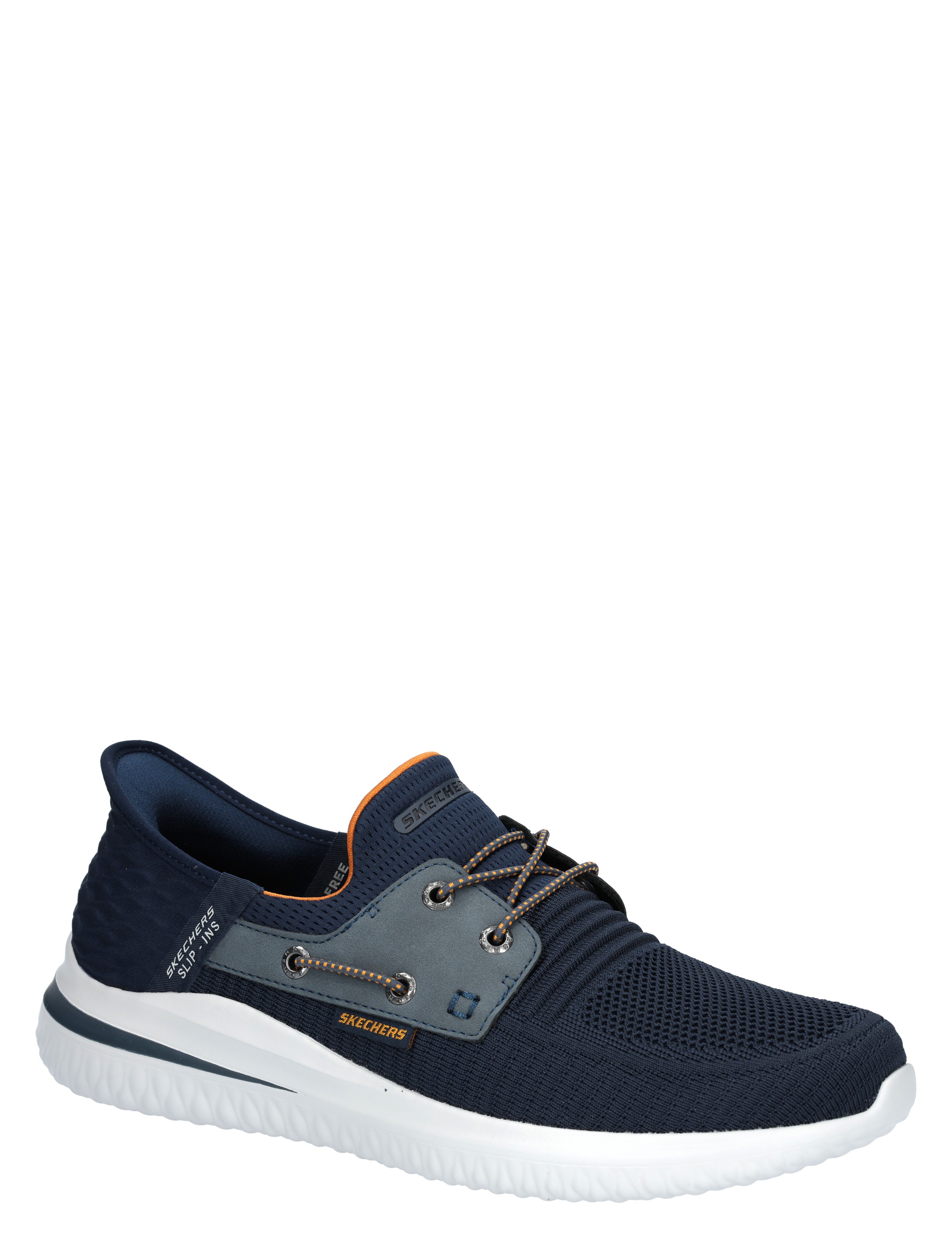 Skechers - Delson 3.0 Slip On Navy - Heren - Sneakers - Slip On Sneakers - 46716_33_3