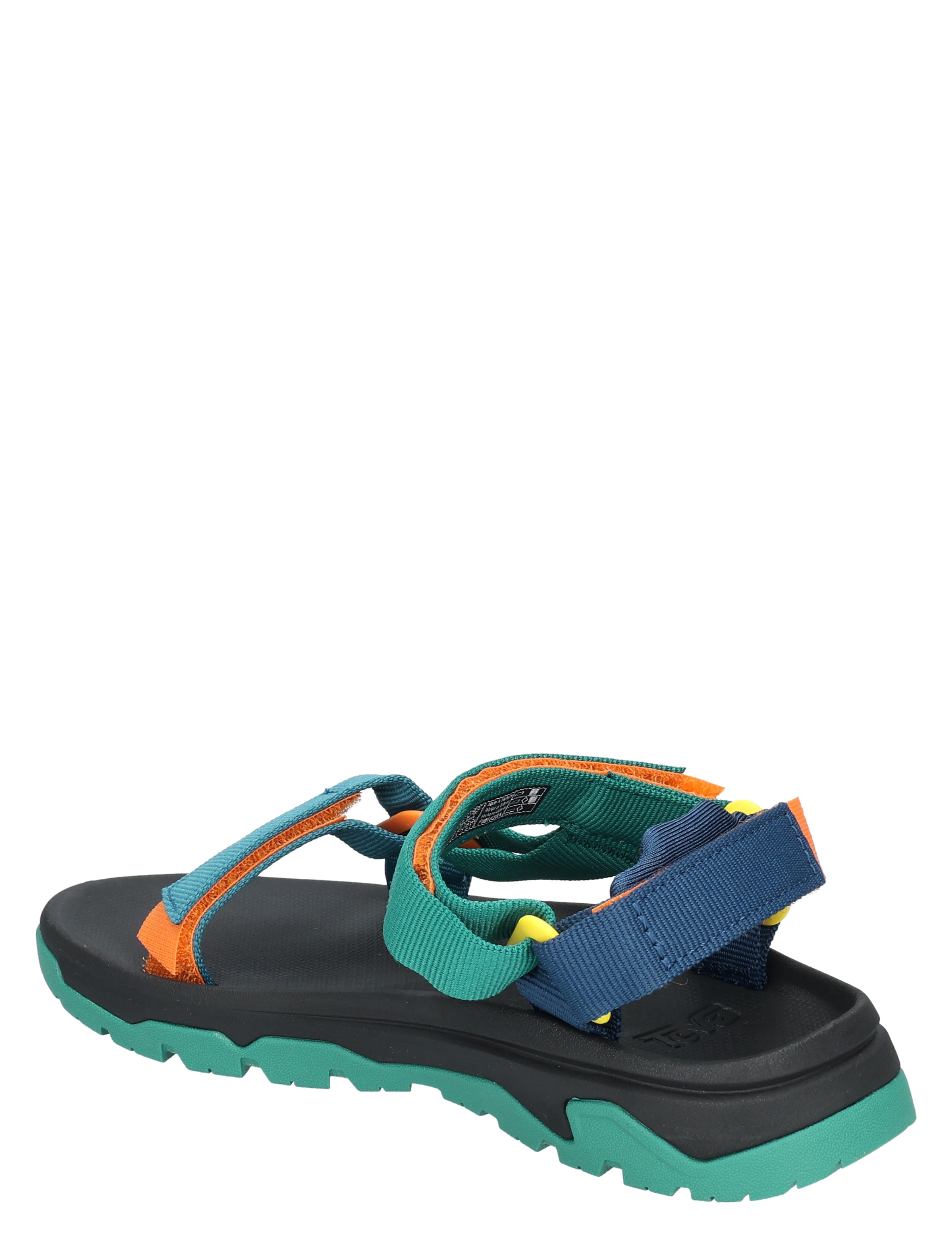 sandalen, sandalen met klittenband, sportieve sandaal, multicolor, rugged buitenzool