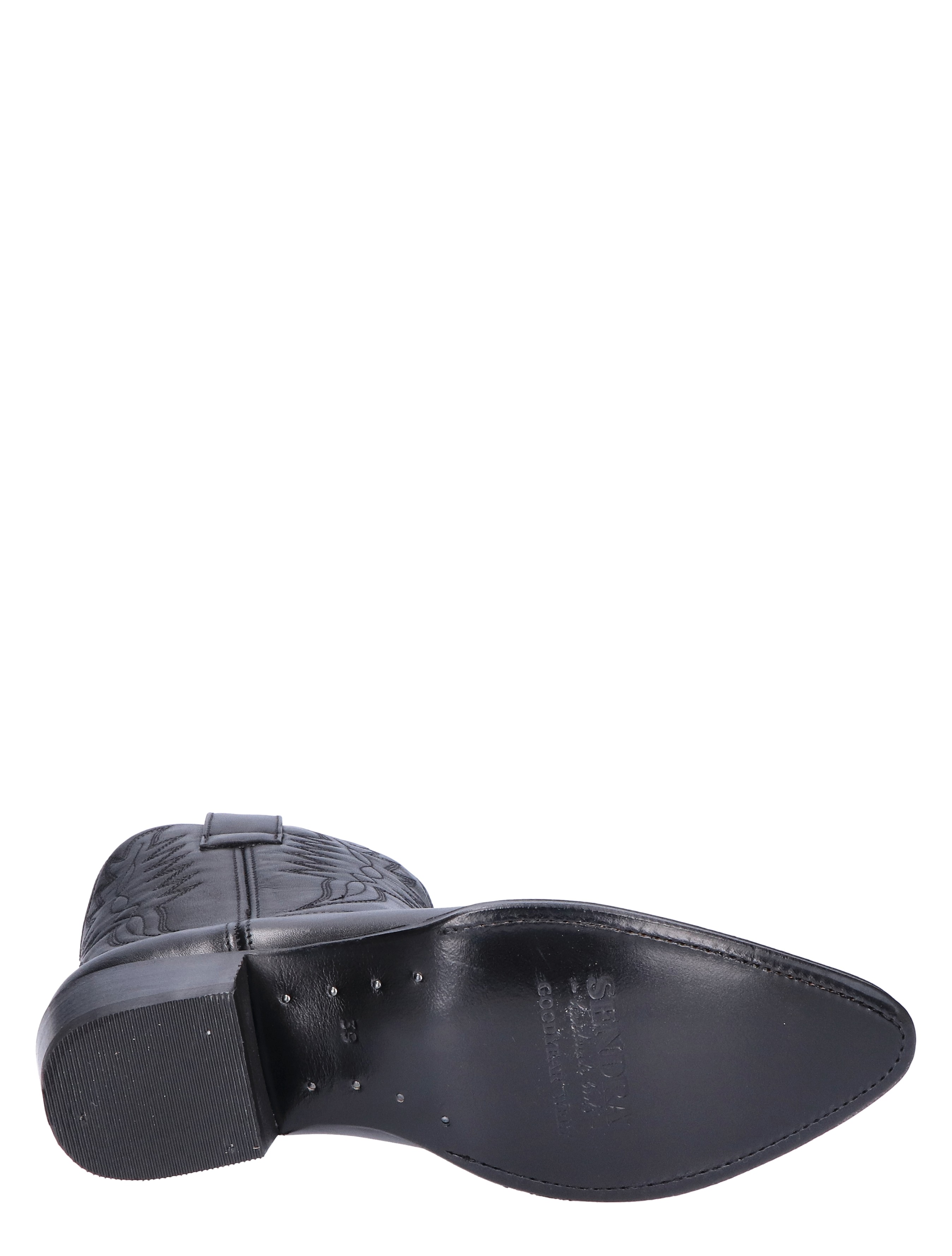 Sendra - 18651 Rosmy Flex Salvaje Negro - Dames - Boots - Cowboylaarzen - 45949_11_8