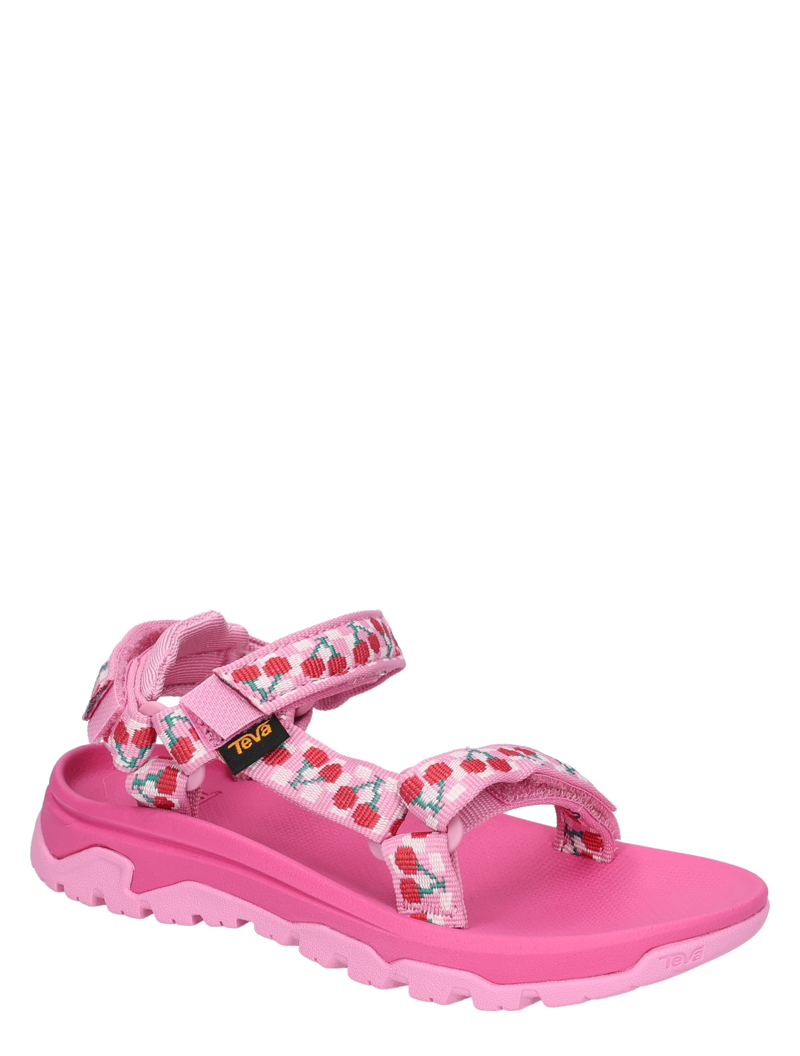 sandalen, pink, knopen, bandjes, loopvlak