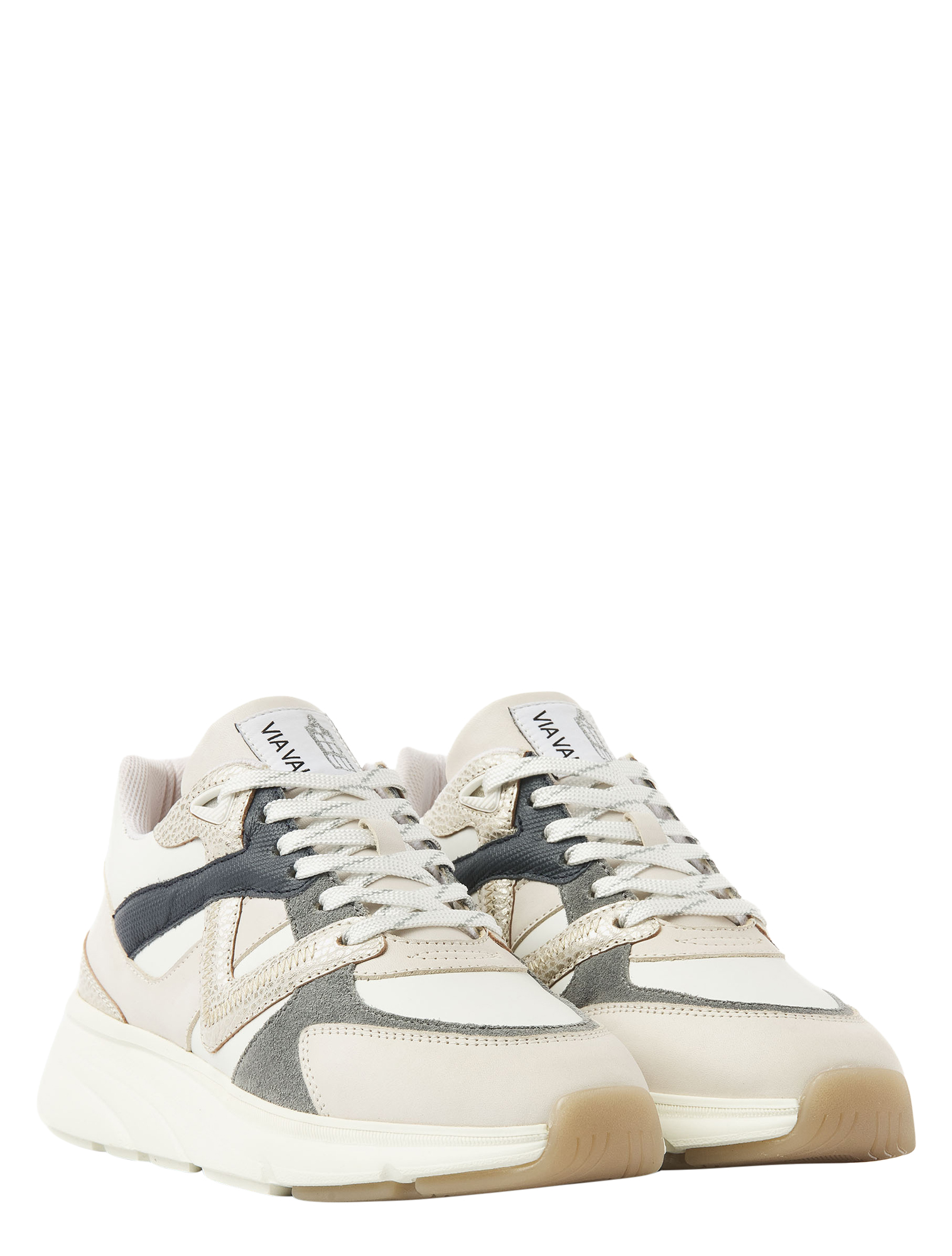 VIA VAI - 62184 Vic Kyro 06-1118 Walker Zaffiro - Sneakers - Dames - Lage Sneakers - 51330_83_2