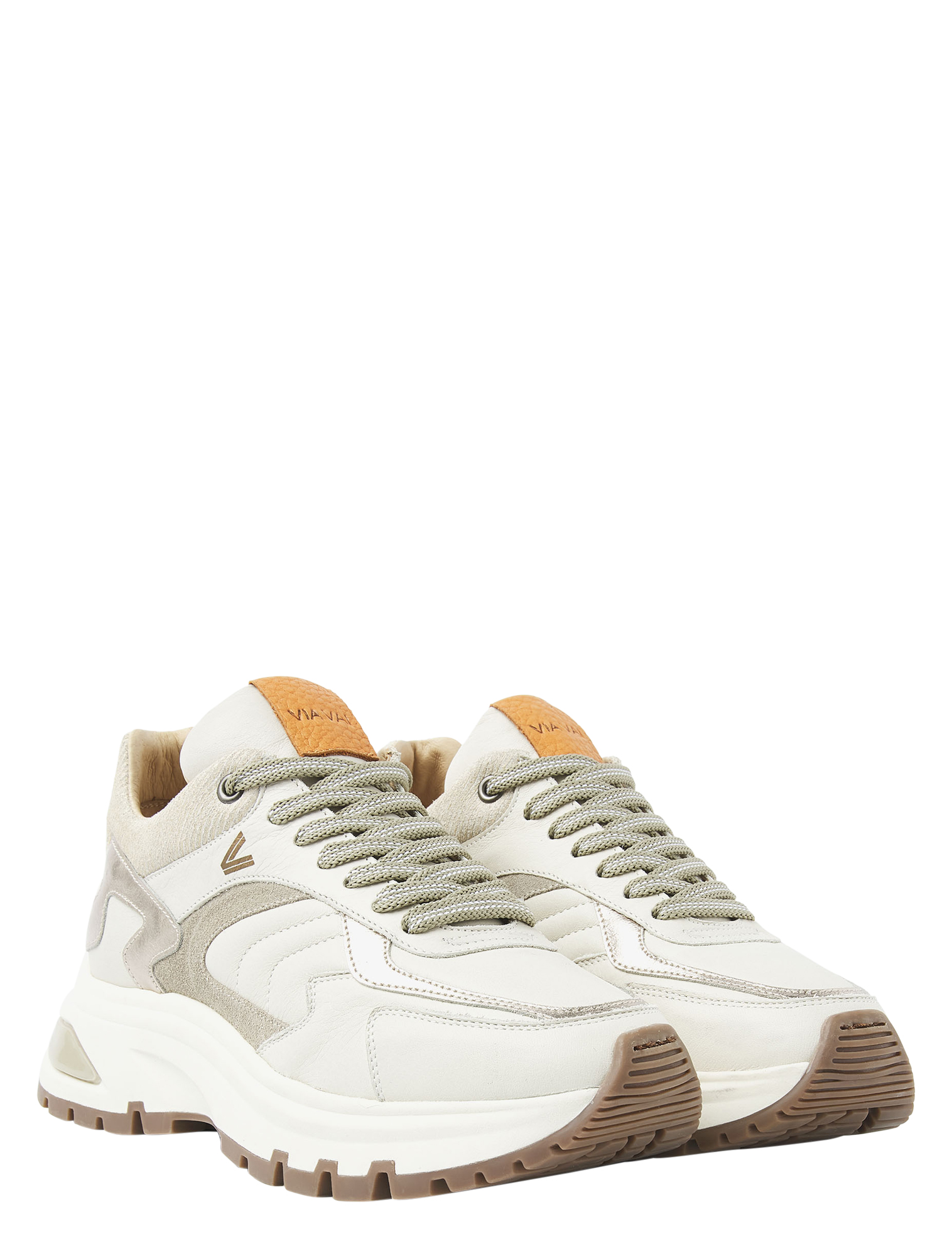 VIA VAI - Liz Leighton 62317 01-002 Beige - Sneakers - Dames - Lage Sneakers - 50069_77_2
