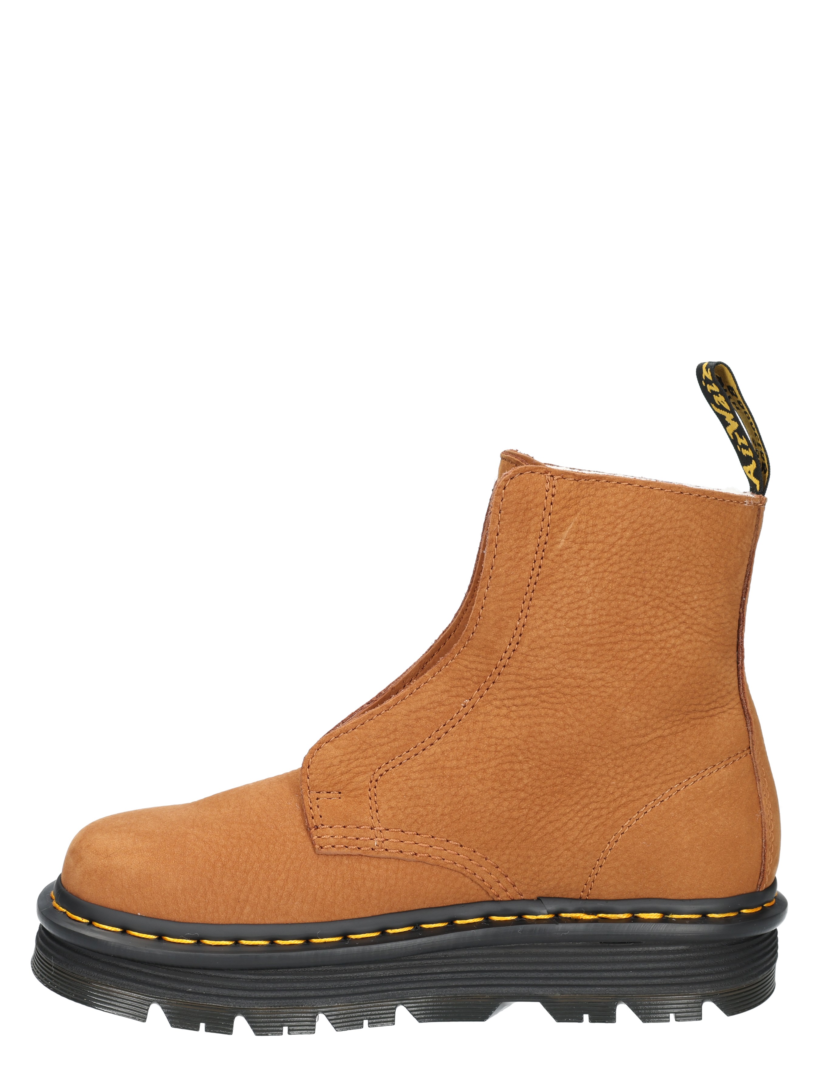 Dr. Martens - Zebzag Slip On Boot 42019200 Desert Brown Milled - Dames - Boots - Biker Boots - 48222_22_2